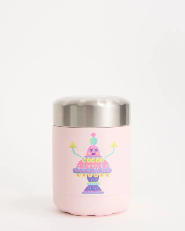 chilly-s-mystic-garden-food-pot-infantil-pot-de-comida-herm-tico-con-arte-de-nia image 1