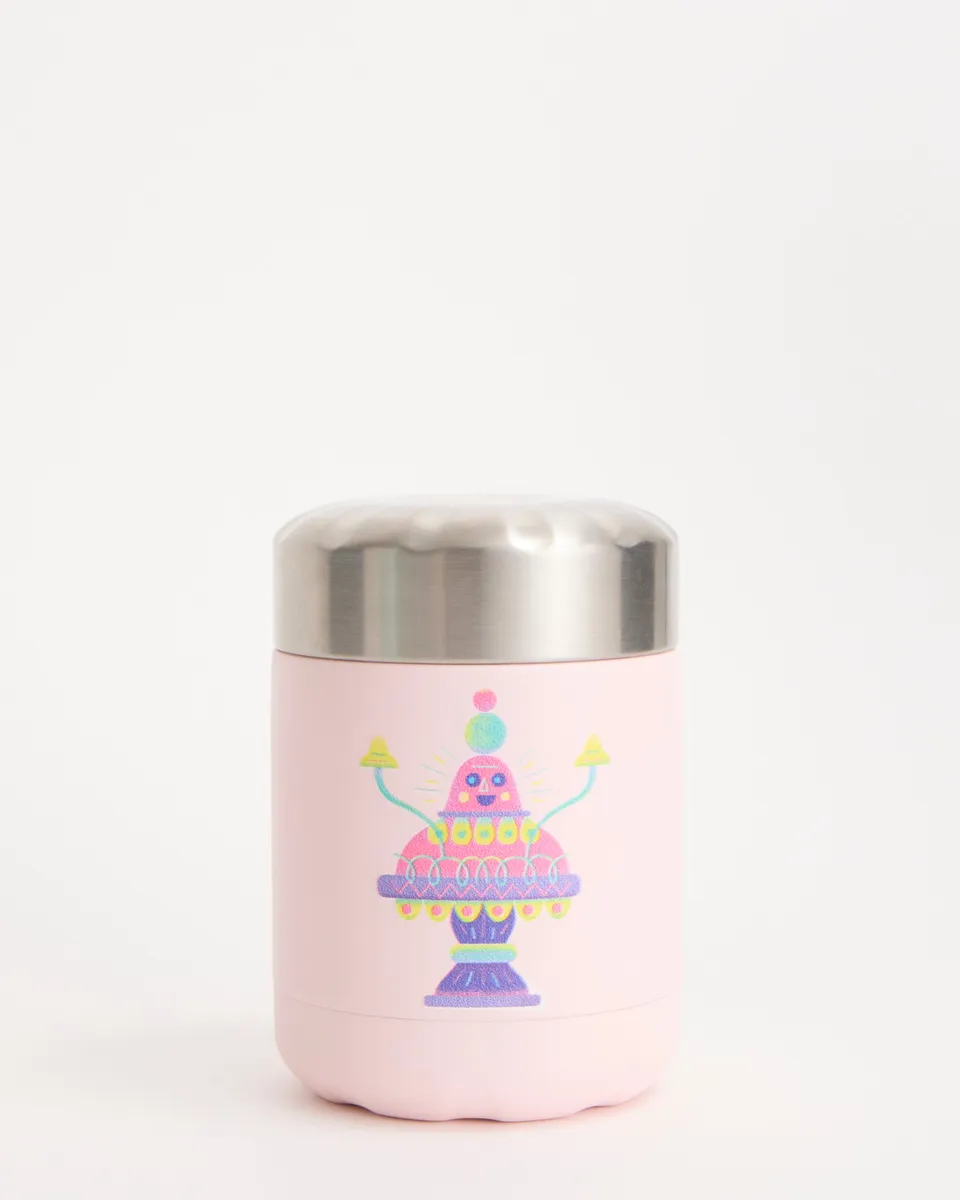 chilly-s-mystic-garden-food-pot-infantil-pot-de-comida-herm-tico-con-arte-de-nia image 1