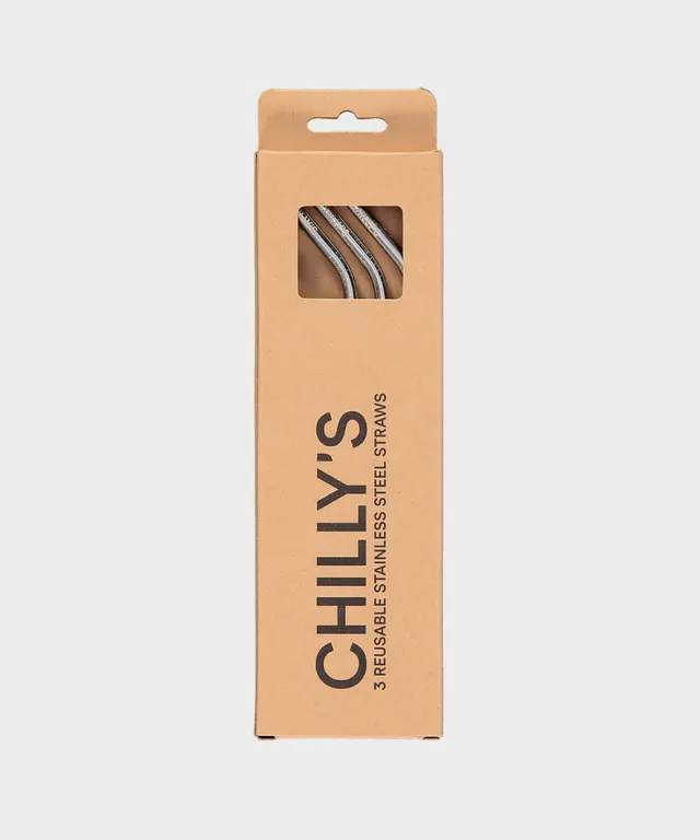 chilly-s-reusable-straws-pack-de-3-pajitas-reutilizables-de-acero-inoxidable-con image 1