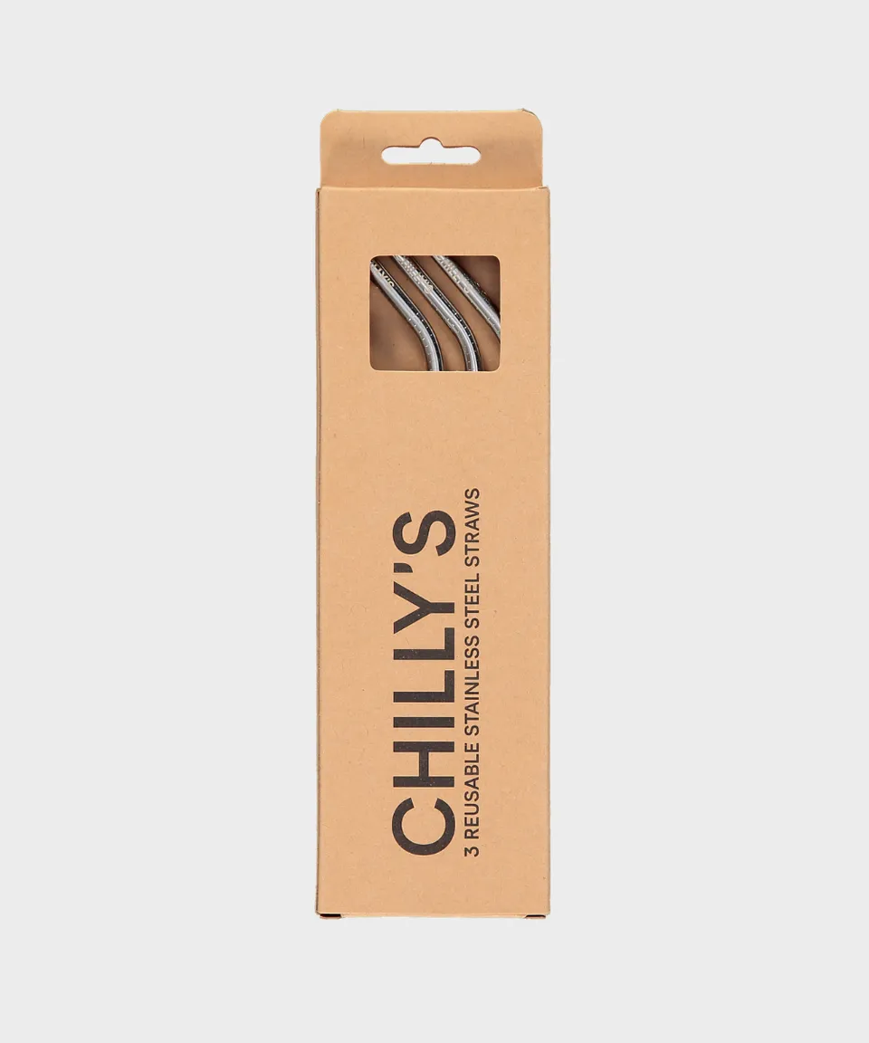 chilly-s-reusable-straws-pack-de-3-pajitas-reutilizables-de-acero-inoxidable-con image 1