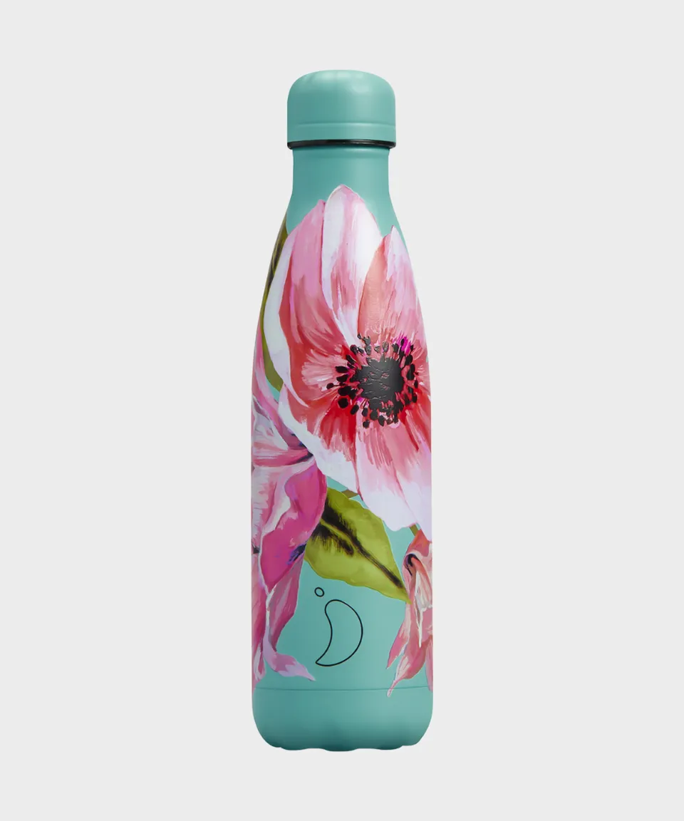 chilly-s-floral-anenome-botella-de-agua-original-series-fr-o-24-h-caliente-12-h- image 1