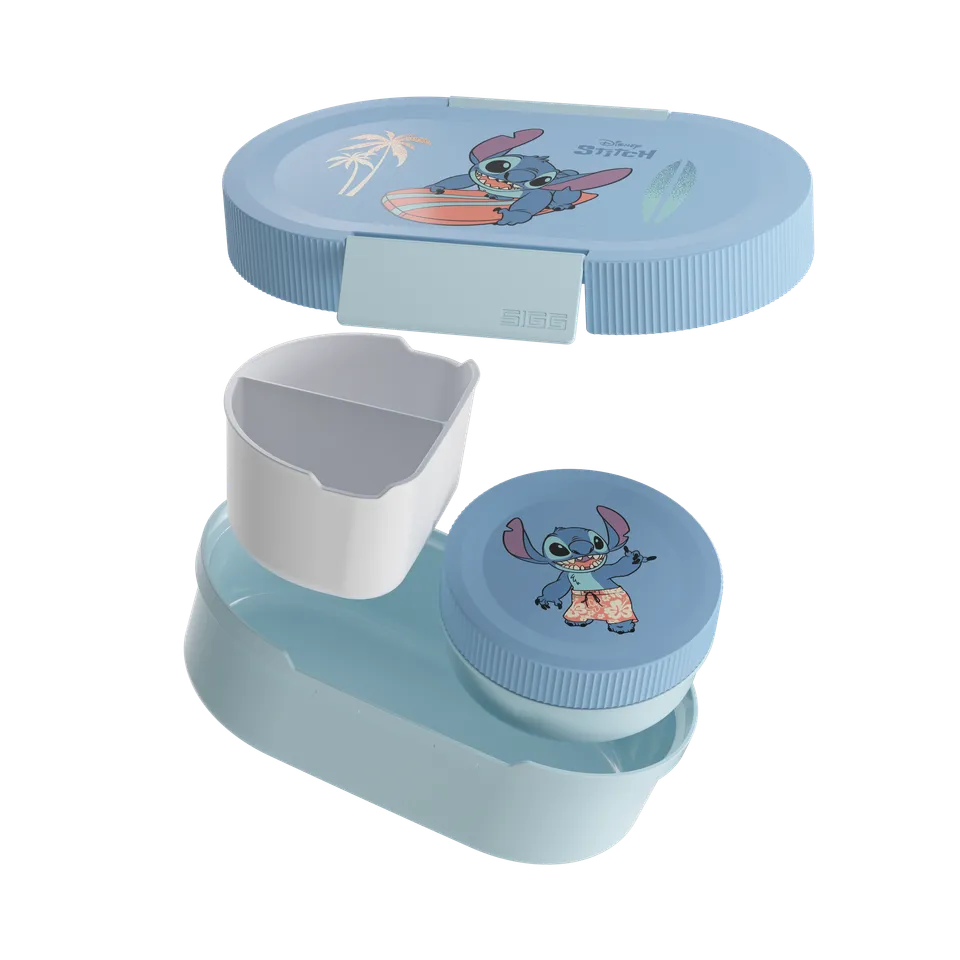 sigg-lumo-kids-disney-lunchbox-plus-fiambrera-infantil-con-compartimentos-y-dise image 1