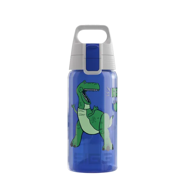sigg-viva-one-rex-trixie-0-5-l-botella-infantil-de-acero-inoxidable-con-cierre-d image 1