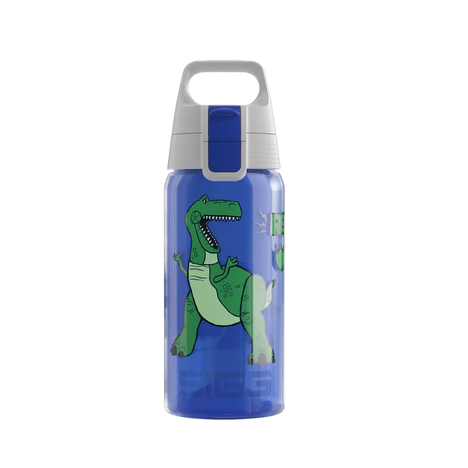 sigg-viva-one-rex-trixie-0-5-l-botella-infantil-de-acero-inoxidable-con-cierre-d image 1