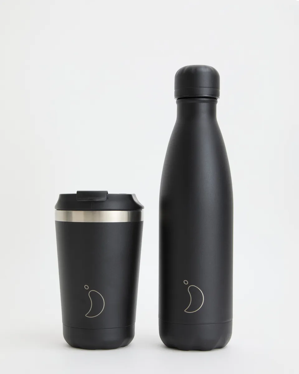 chilly-s-original-black-pack-botella-original-fr-o-24-h-vaso-original-caf-calien image 1