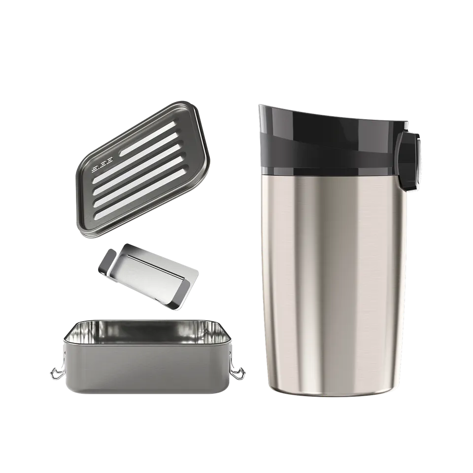 sigg-lunch-bundle-gemstone-miracle-mug-silver-edition-pack-comida-taza-t-rmica image 1