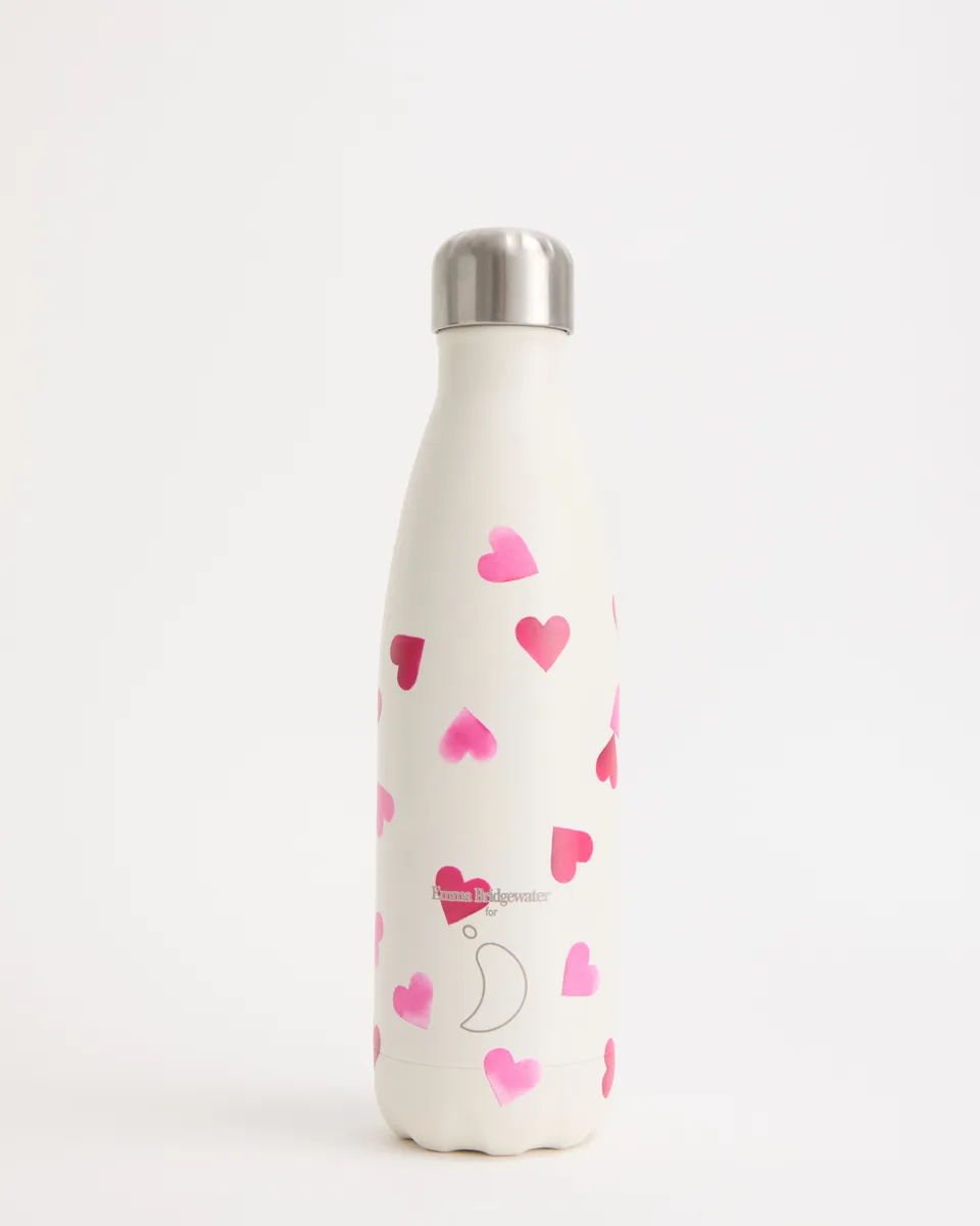 chilly-s-x-emma-bridgewater-hearts-botella-t-rmica-de-acero-inoxidable-fr-o-24-h image 1