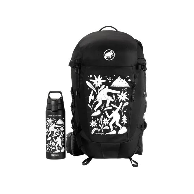 sigg-shield-one-0-75-l-mammut-lithium-25-pack-de-botella-outdoor-y-mochila-de-25 image 1