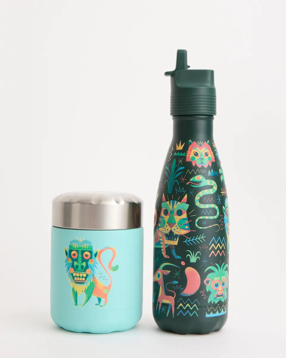 chilly-s-safari-squad-kids-bundle-botella-infantil-food-pot-niark1 image 1