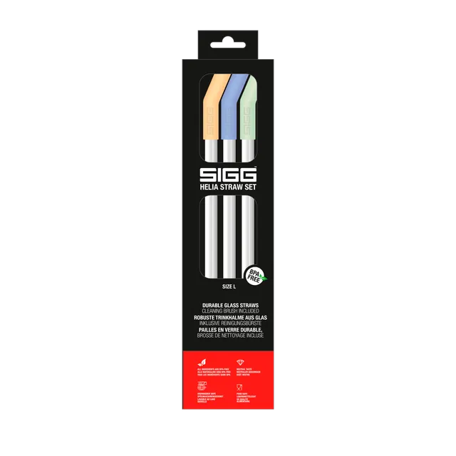 sigg-helia-straw-set-set-de-3-pajitas-de-vidrio-con-cepillo-de-limpieza-para-taz image 1