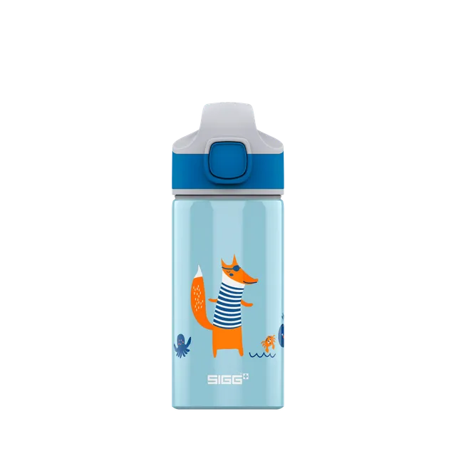 sigg-miracle-kids-alu-animals-botella-de-aluminio-infantil-con-pajita-integrada- image 1
