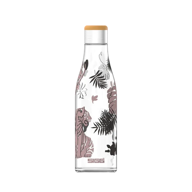 sigg-metis-sumatra-botella-de-agua-de-vidrio-resistente-al-calor-con-tapa-de-bam image 1