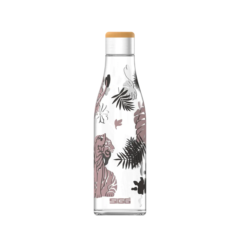 sigg-metis-sumatra-botella-de-agua-de-vidrio-resistente-al-calor-con-tapa-de-bam image 1