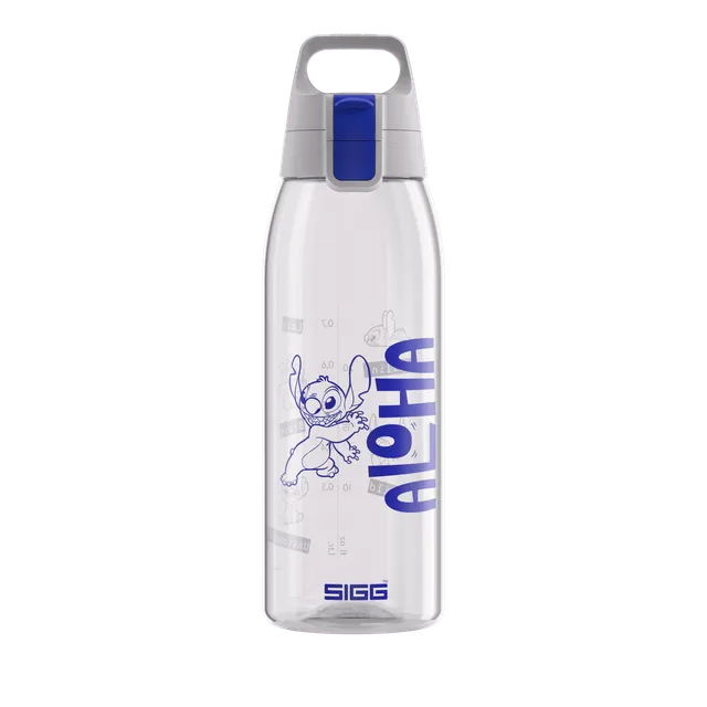 sigg-total-color-one-transparent-stitch-scale-botella-de-agua-transparente-con-d image 1