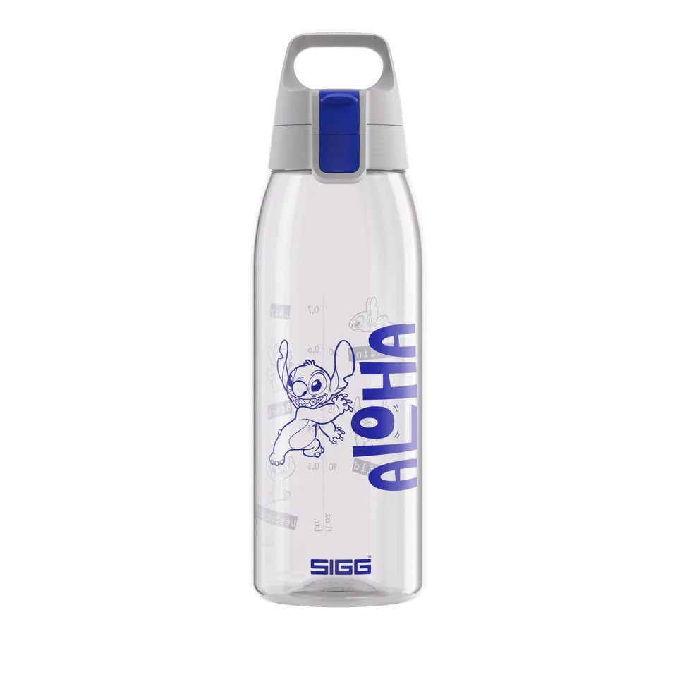 sigg-total-color-one-transparent-stitch-scale-botella-de-agua-transparente-con-d image 1