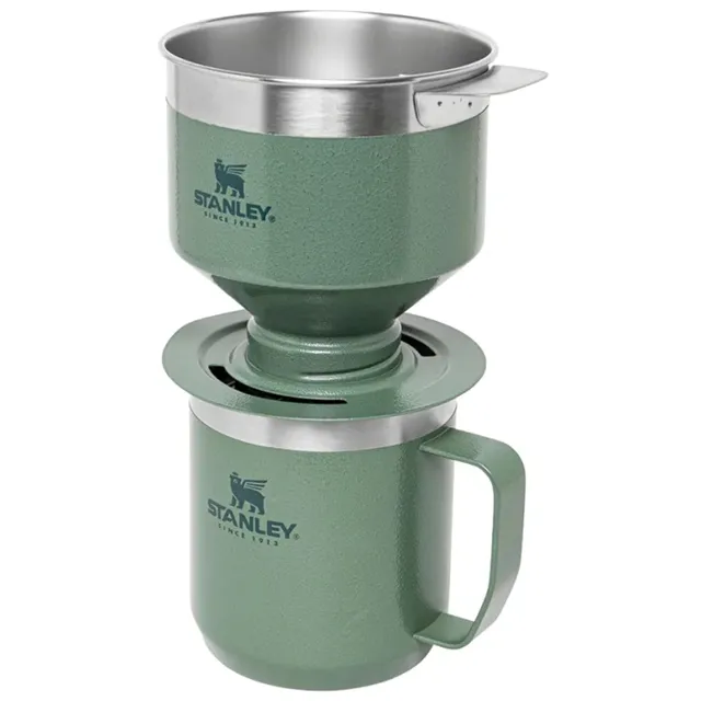stanley-1913-camp-mug-perfect-brew-set-hammertone-green-cafetera-pour-over-de-ac image 1