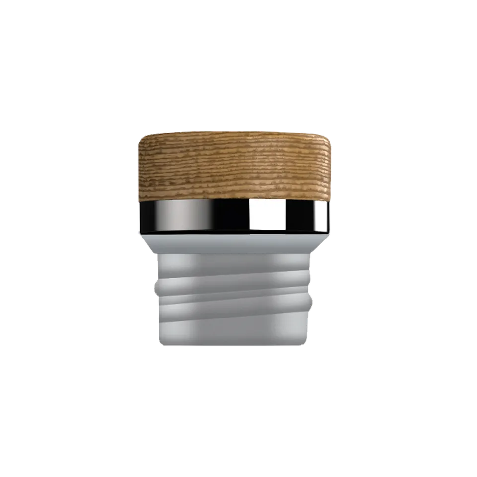 sigg-meridian-top-tapa-de-repuesto-original-con-acero-inoxidable-y-bamb image 1