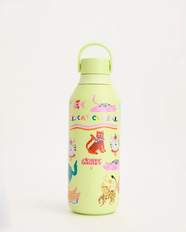 chilly-s-x-eleanor-bowmer-cat-club-botella-de-agua-serie-3-fr-o-36-h-acero-recic image 1