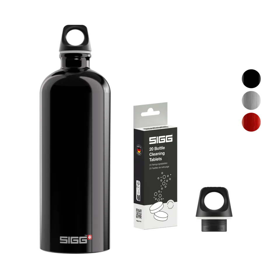 sigg-traveller-starter-set-erwachsene-kit-de-botella-traveller-pastillas-de-limp image 1