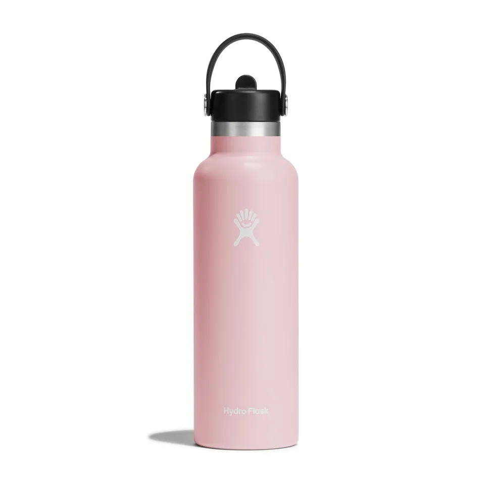 hydro-flask-standard-mouth-621-ml-21-oz-trillium-botella-de-agua-con-popote-flex image 1