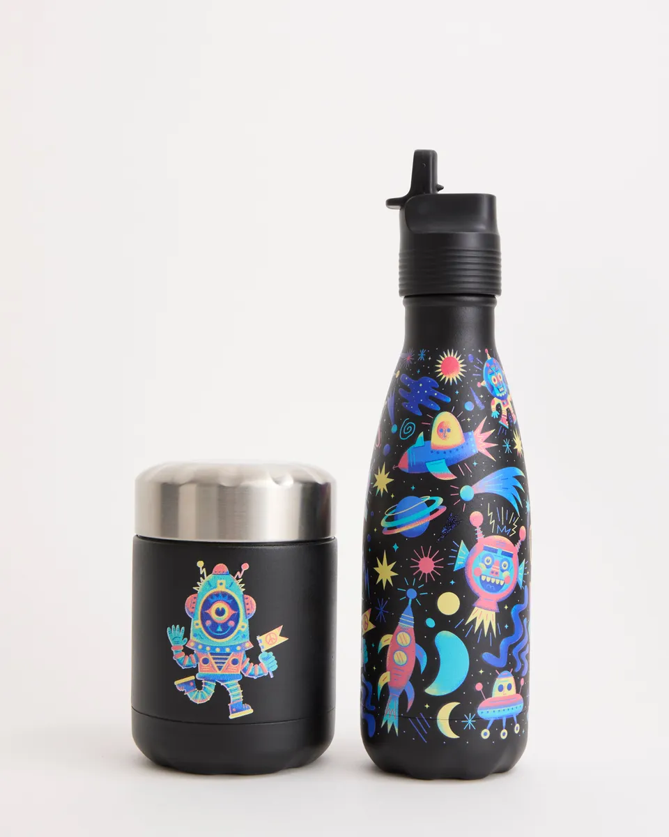 chilly-s-space-cadet-kids-bundle-set-botella-infantil-food-pot-con-dise-o-niark1 image 1