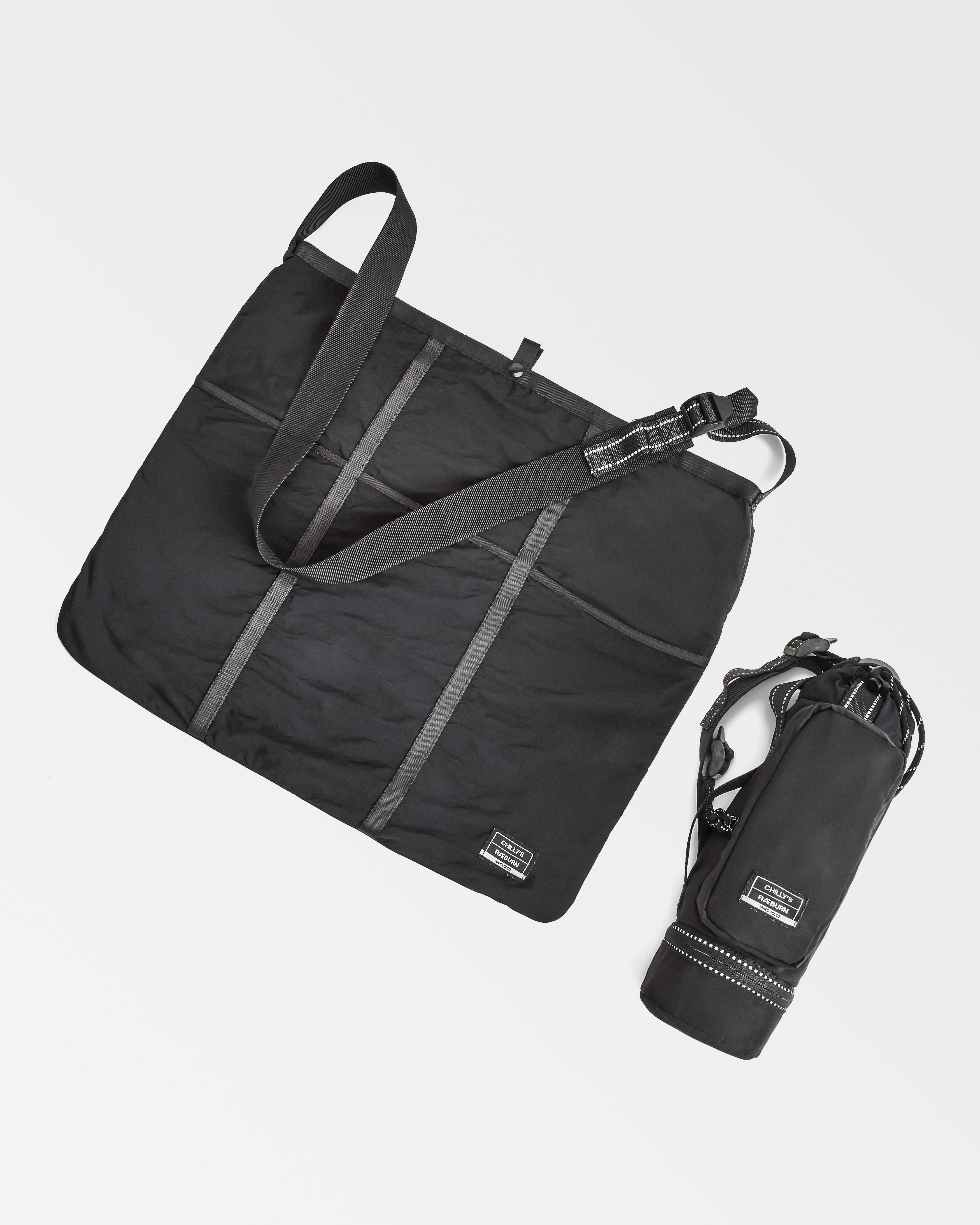 chilly-s-x-r-burn-bolsa-portabotellas-negra-2-en-1-con-bandolera-plegable-edici- image 2