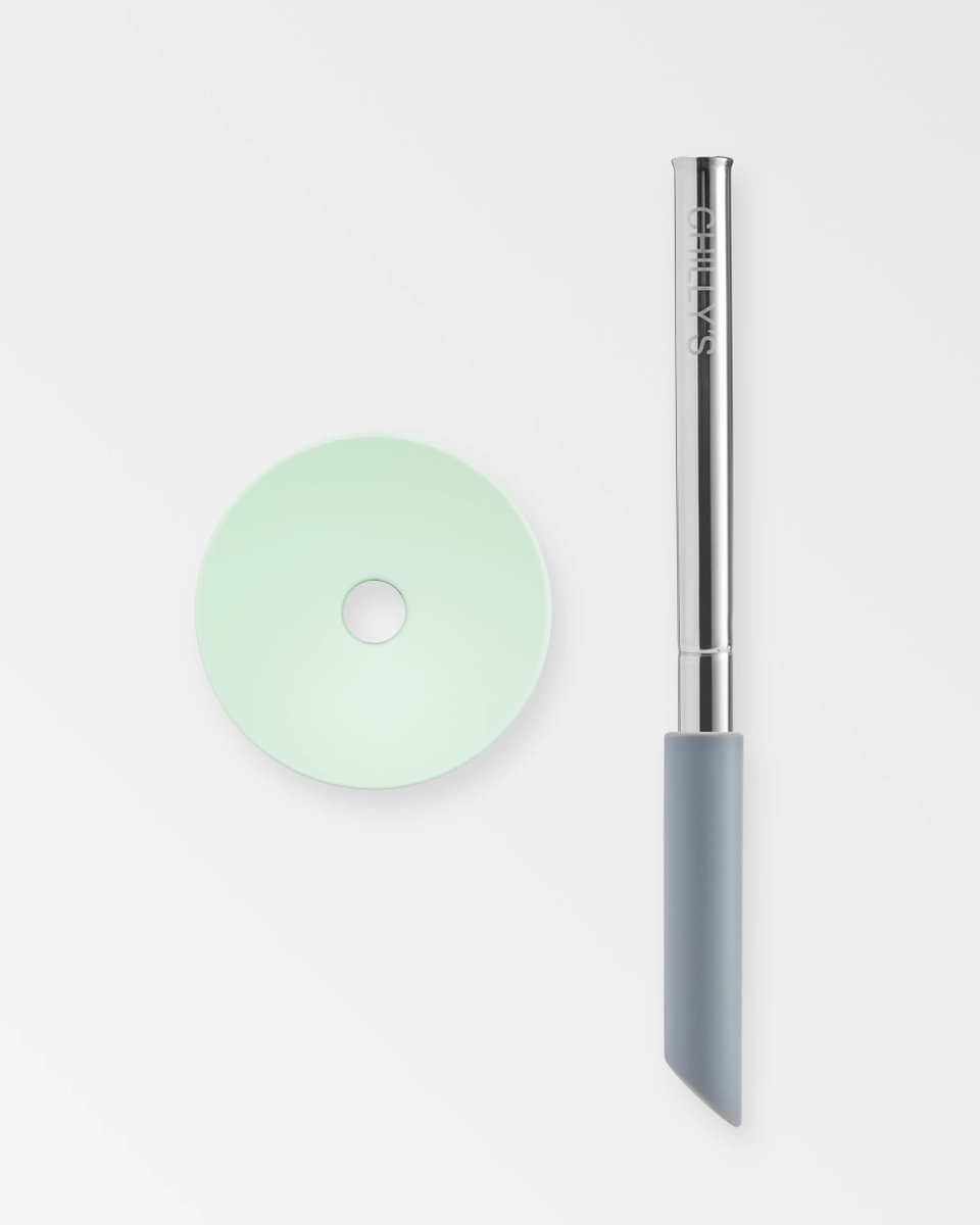 chilly-s-switch-lid-lichen-green-tapa-2-en-1-con-modo-vaso-y-pajita-de-acero-ino image 4