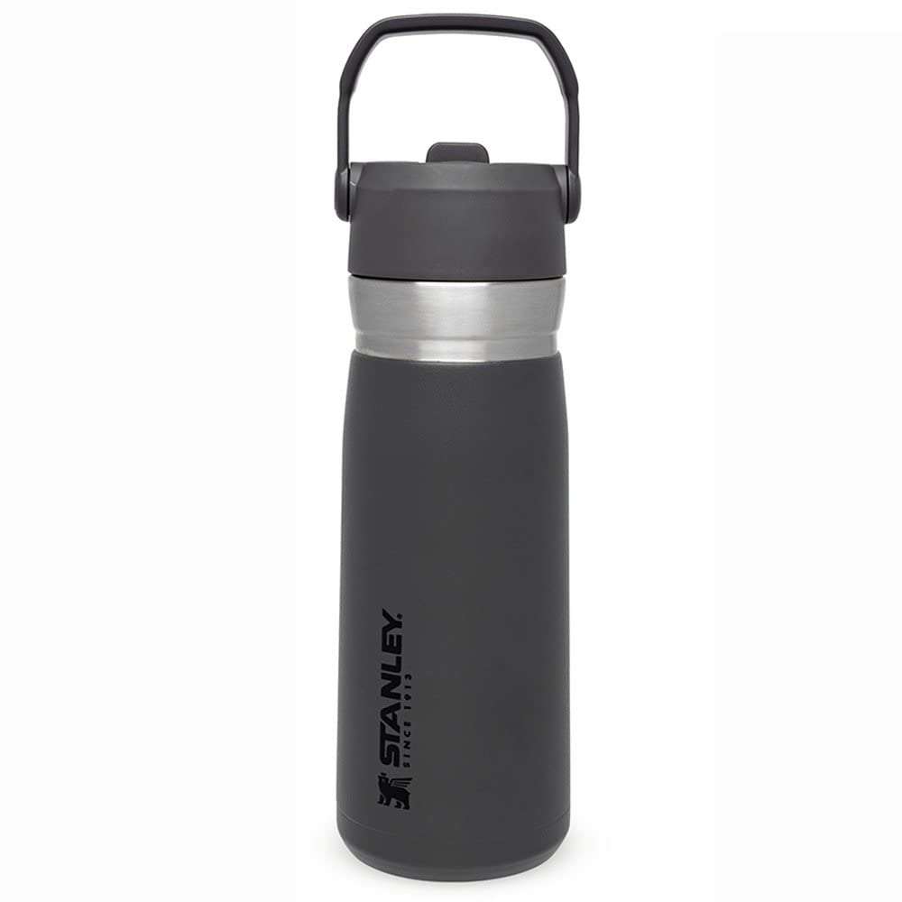 stanley-1913-flip-straw-botella-de-agua-con-pajita-0-65l-charcoal-botella-t-rmic image 1