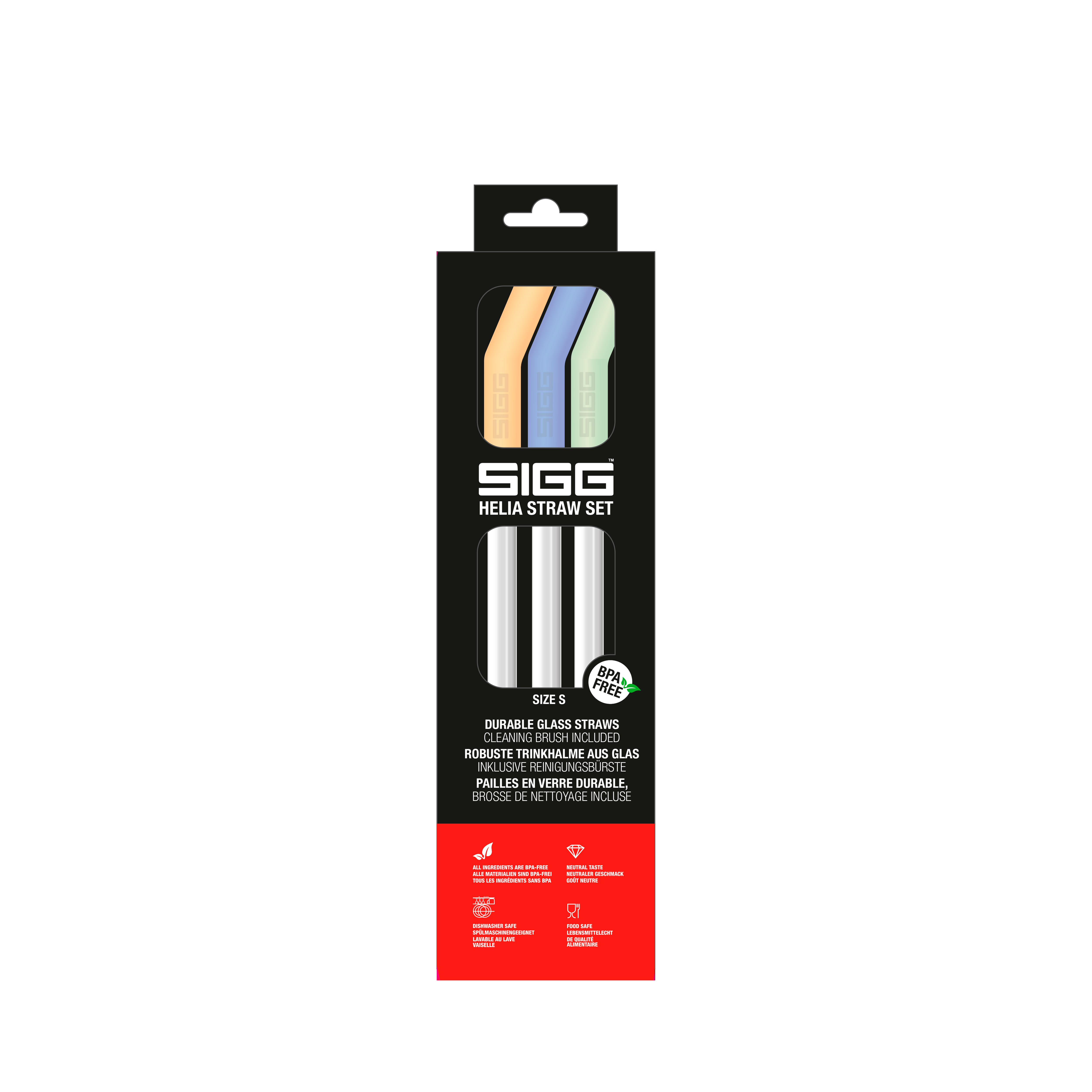 sigg-helia-straw-set-set-de-3-pajitas-de-vidrio-con-cepillo-de-limpieza-para-taz image 3