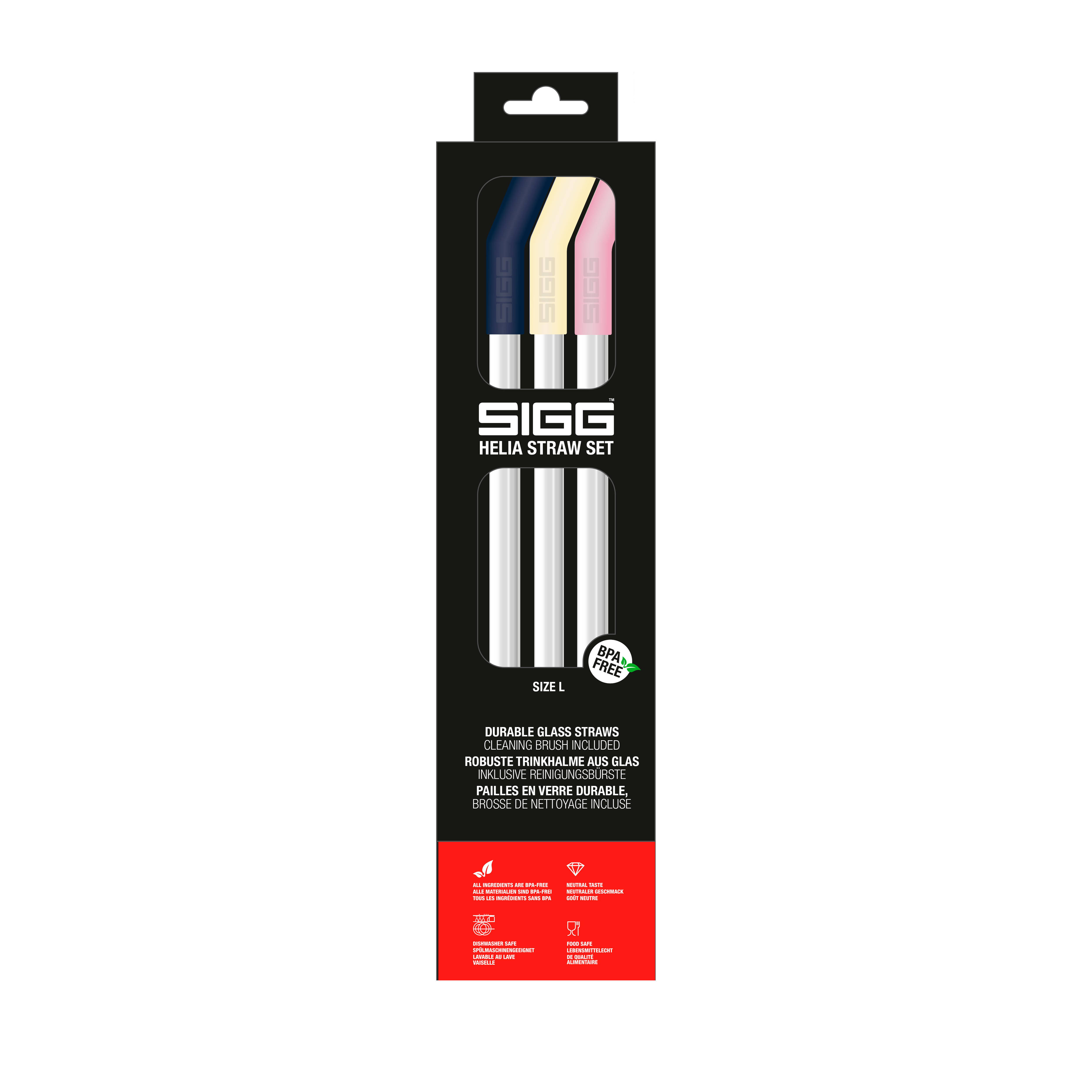 sigg-helia-straw-set-set-de-3-pajitas-de-vidrio-con-cepillo-de-limpieza-para-taz image 2