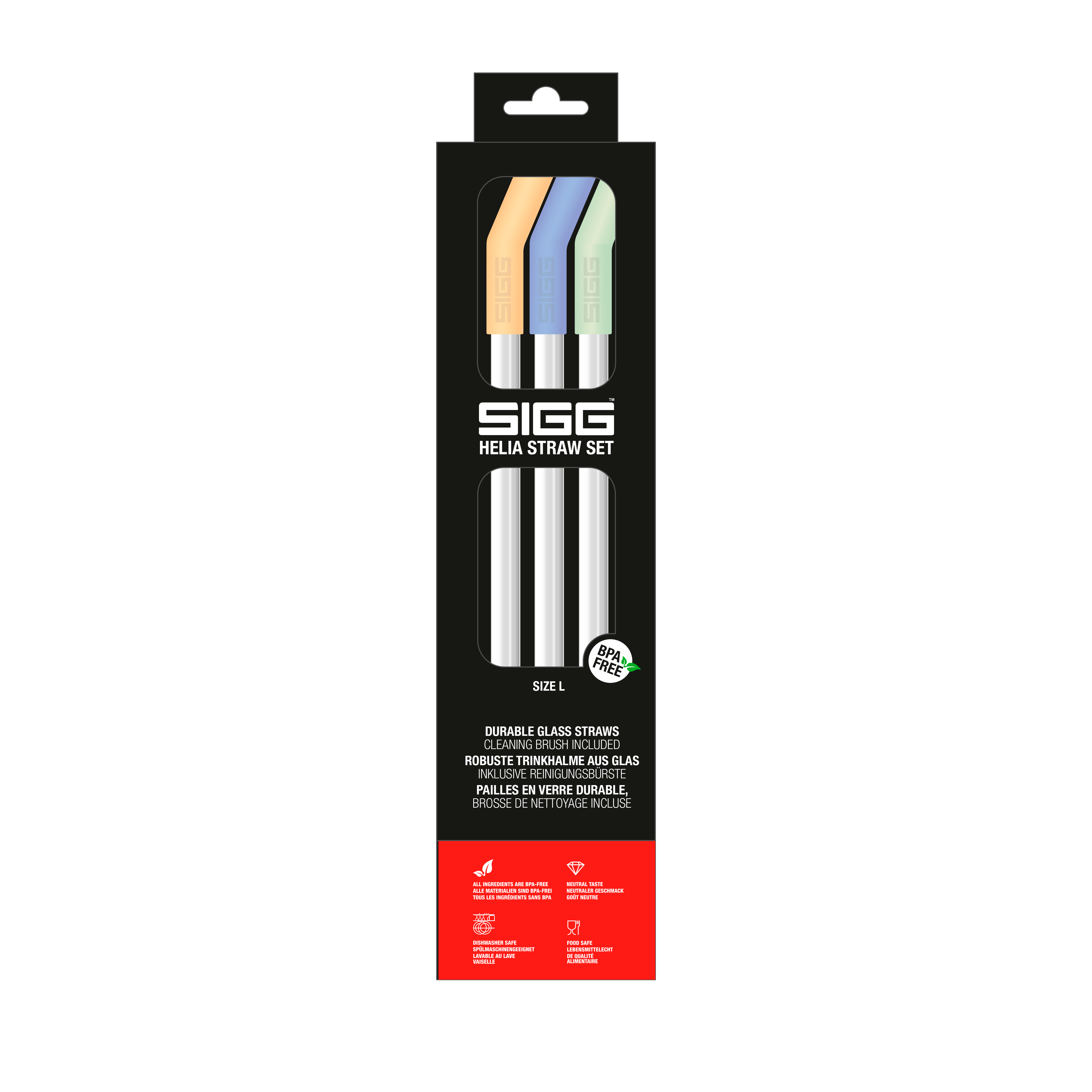 sigg-helia-straw-set-set-de-3-pajitas-de-vidrio-con-cepillo-de-limpieza-para-taz image 1