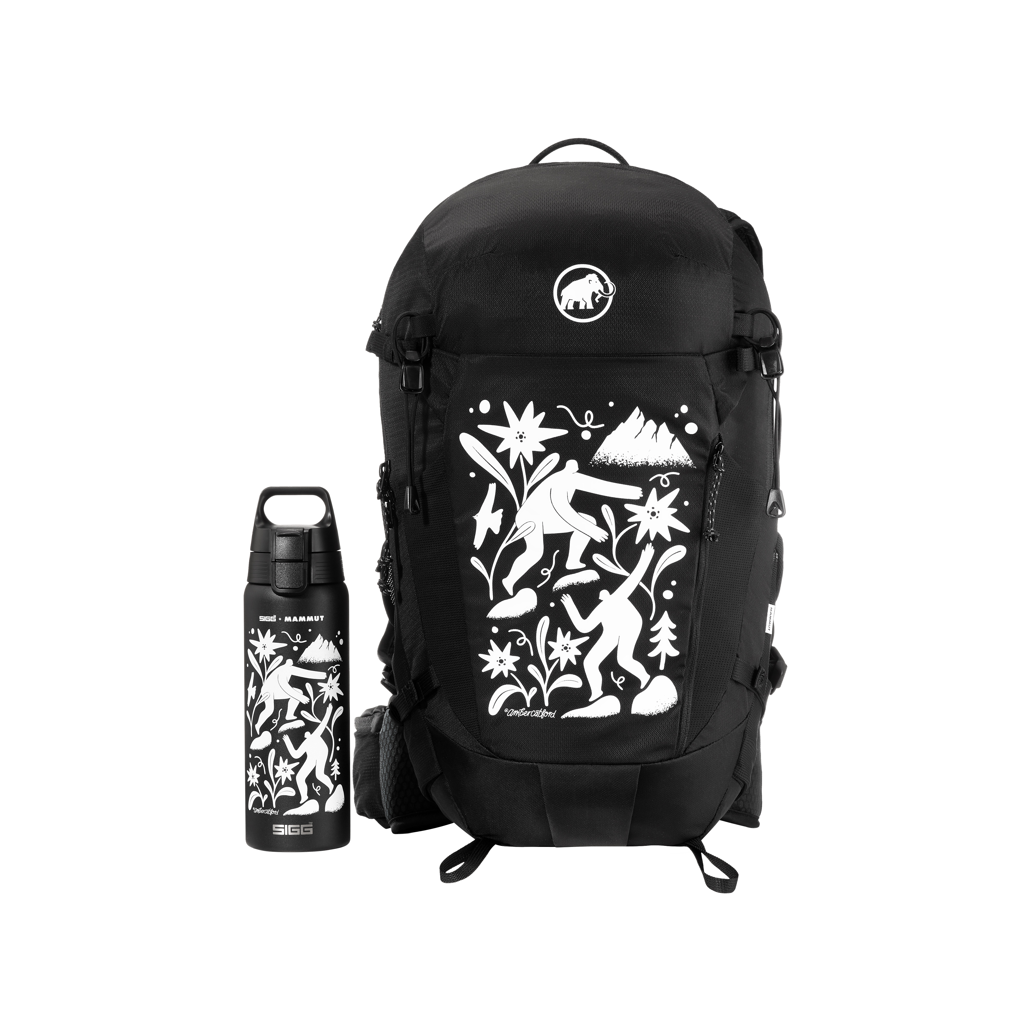 sigg-shield-one-0-75-l-mammut-lithium-25-pack-de-botella-outdoor-y-mochila-de-25 image 1
