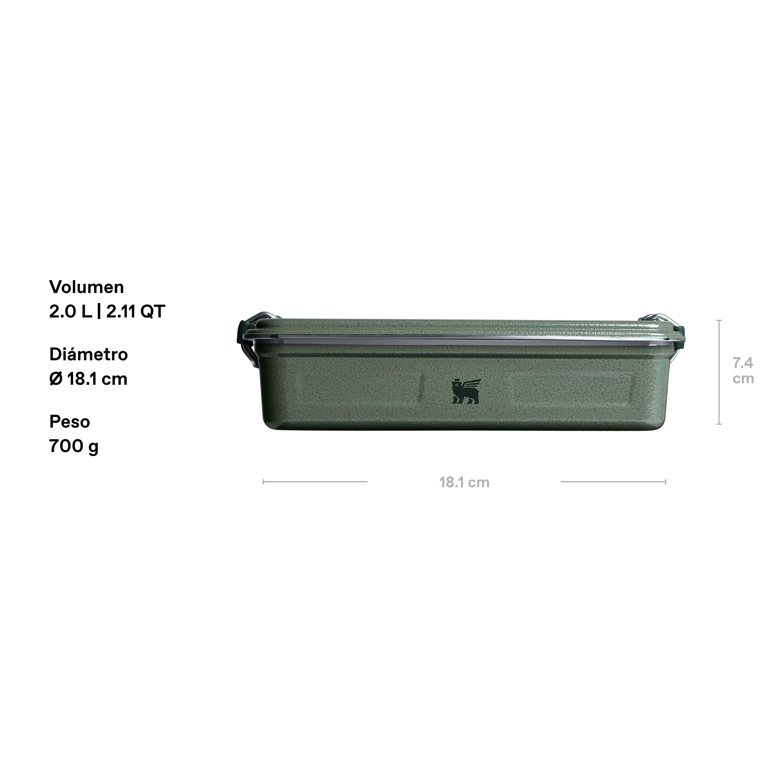 stanley-1913-the-useful-classic-box-2l-fiambrera-de-acero-inoxidable-apilable-ha image 2