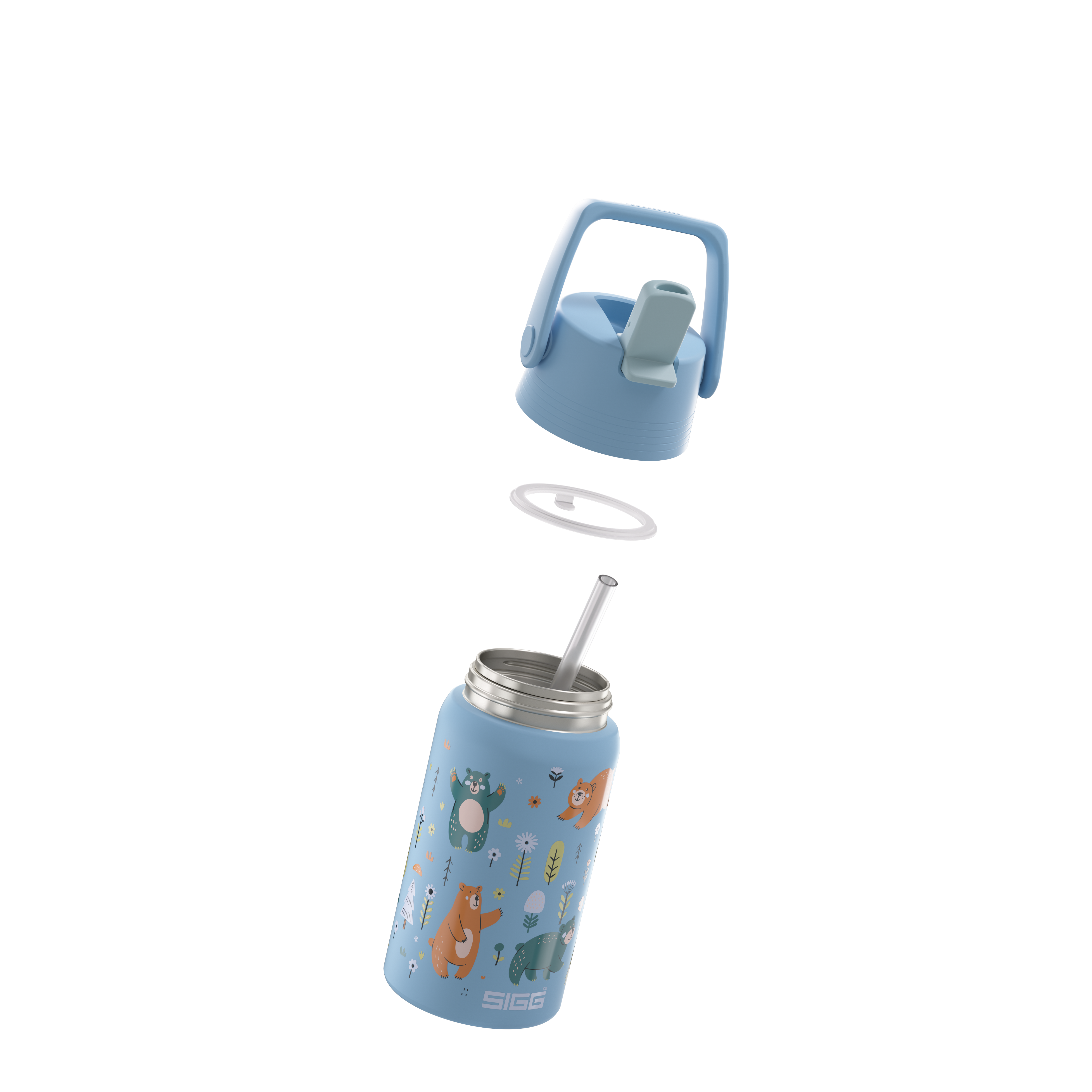 sigg-shield-one-kids-flip-botella-infantil-con-boquilla-de-popote-y-tapa-abatibl image 5