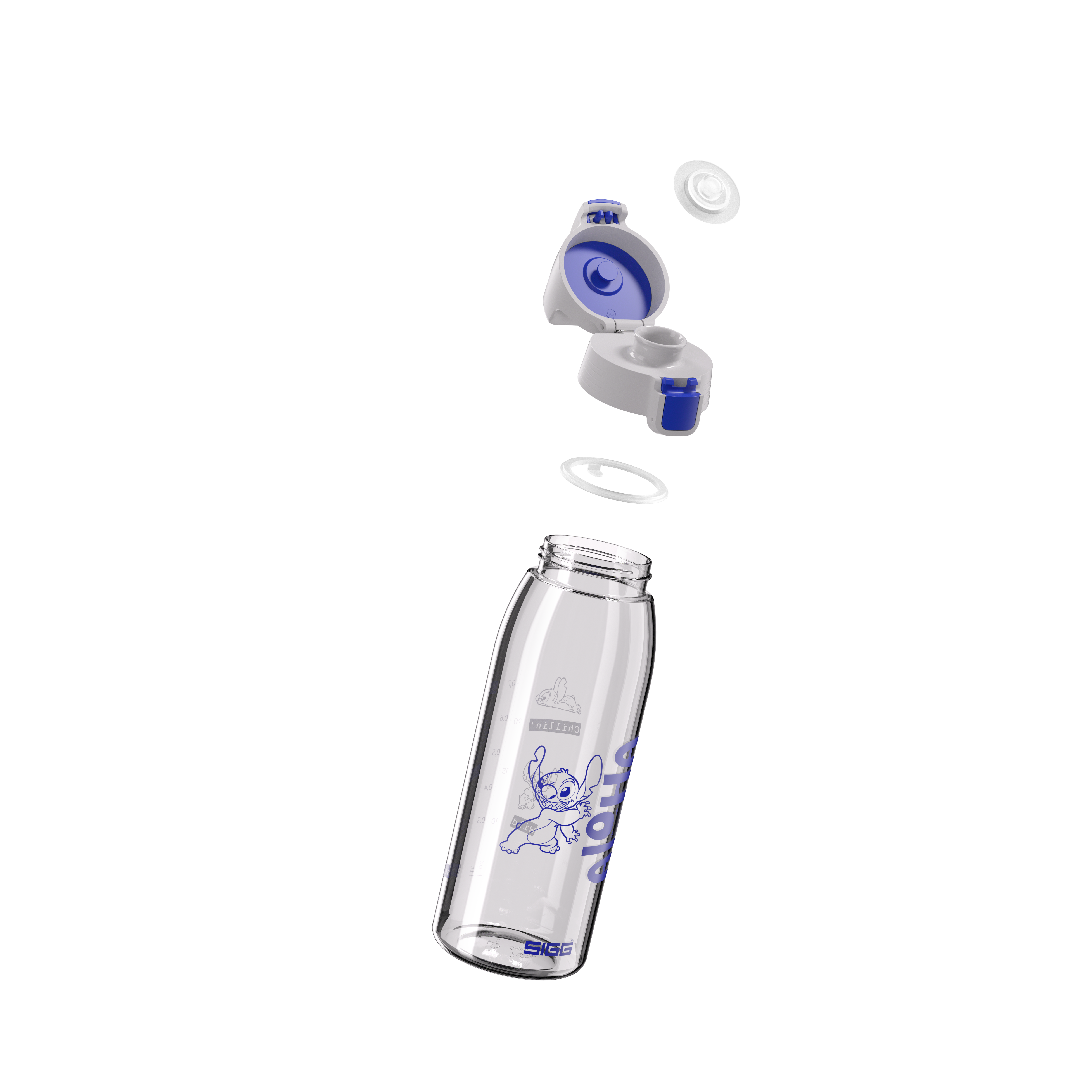 sigg-total-color-one-transparent-stitch-scale-botella-de-agua-transparente-con-d image 4