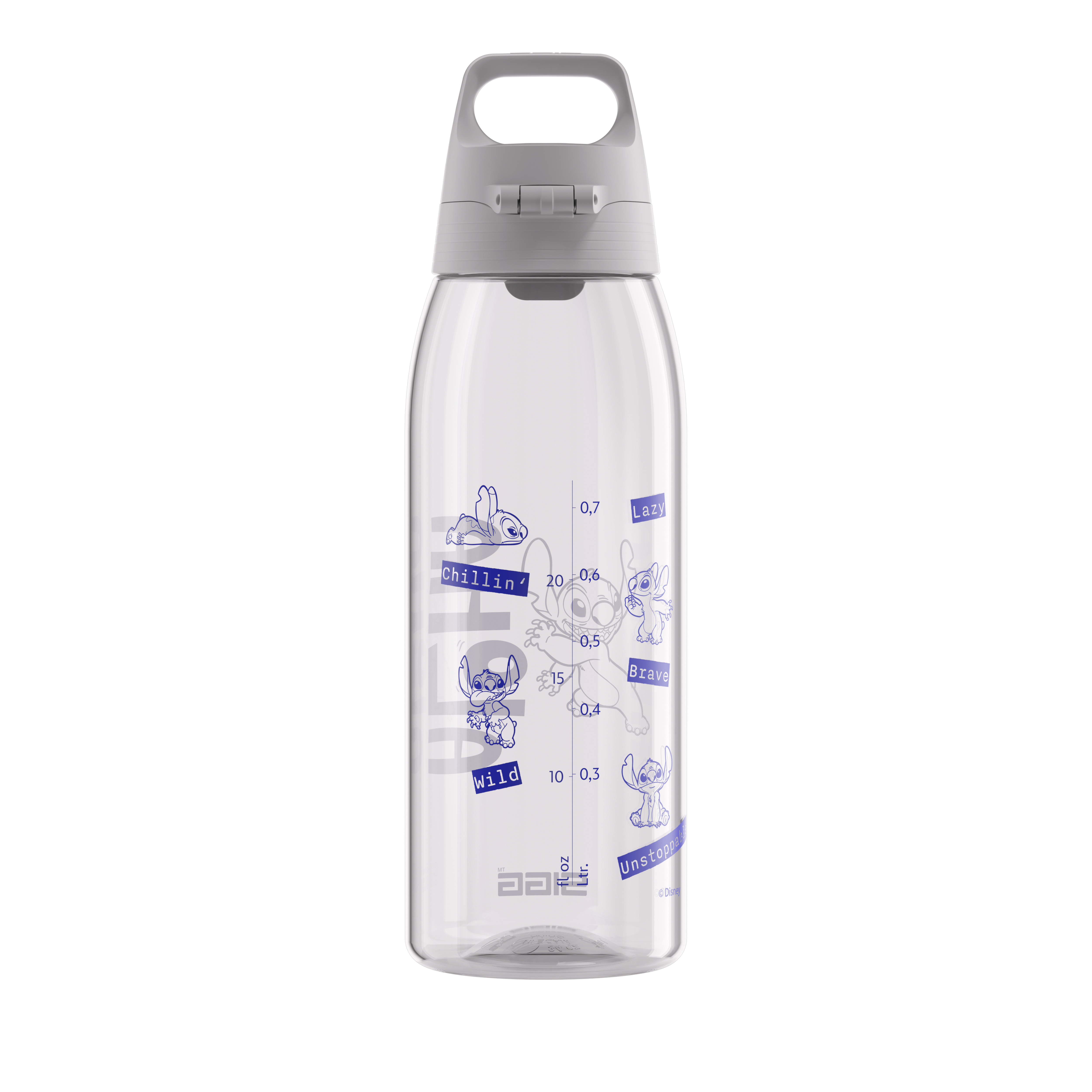 sigg-total-color-one-transparent-stitch-scale-botella-de-agua-transparente-con-d image 2