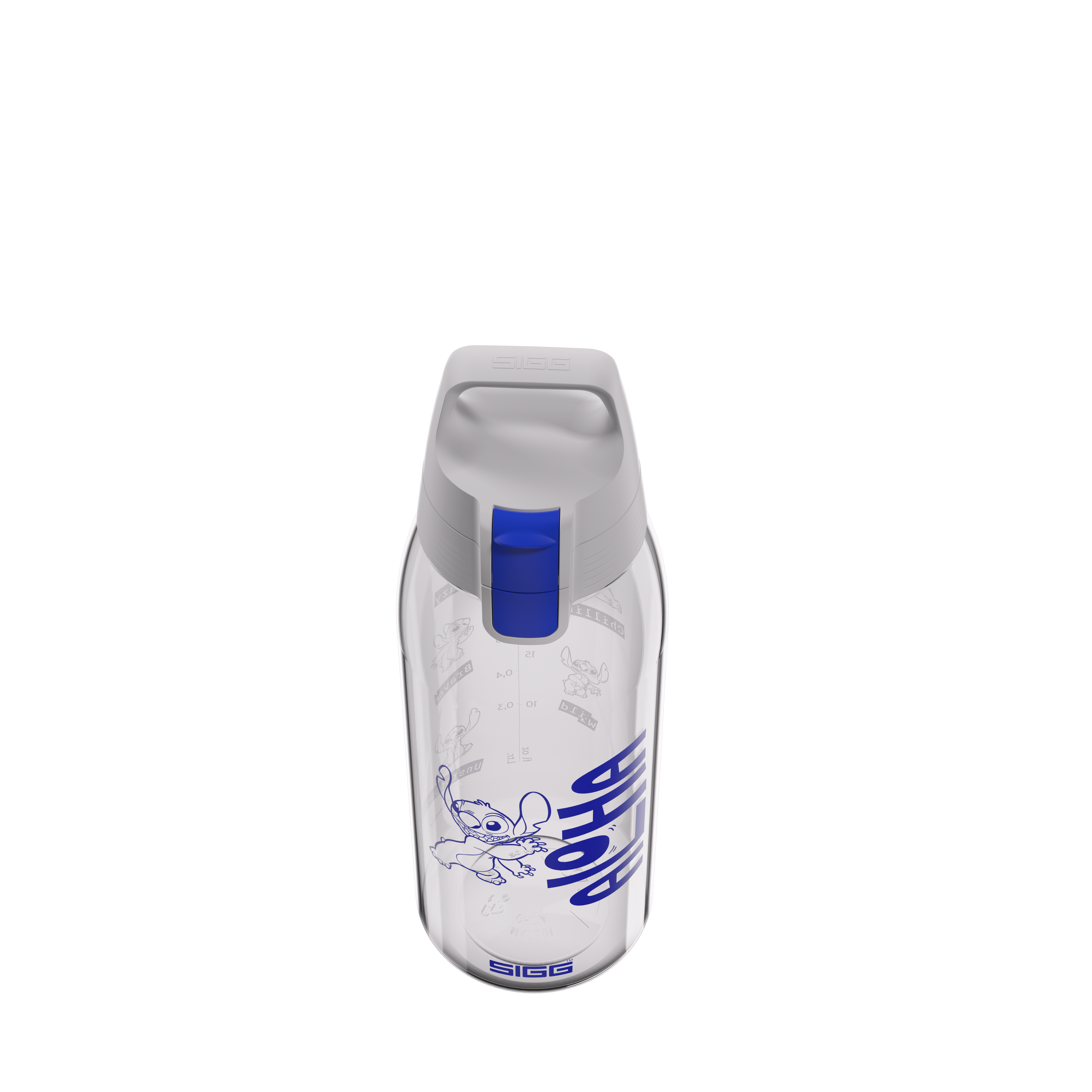 sigg-total-color-one-transparent-stitch-scale-botella-de-agua-transparente-con-d image 5