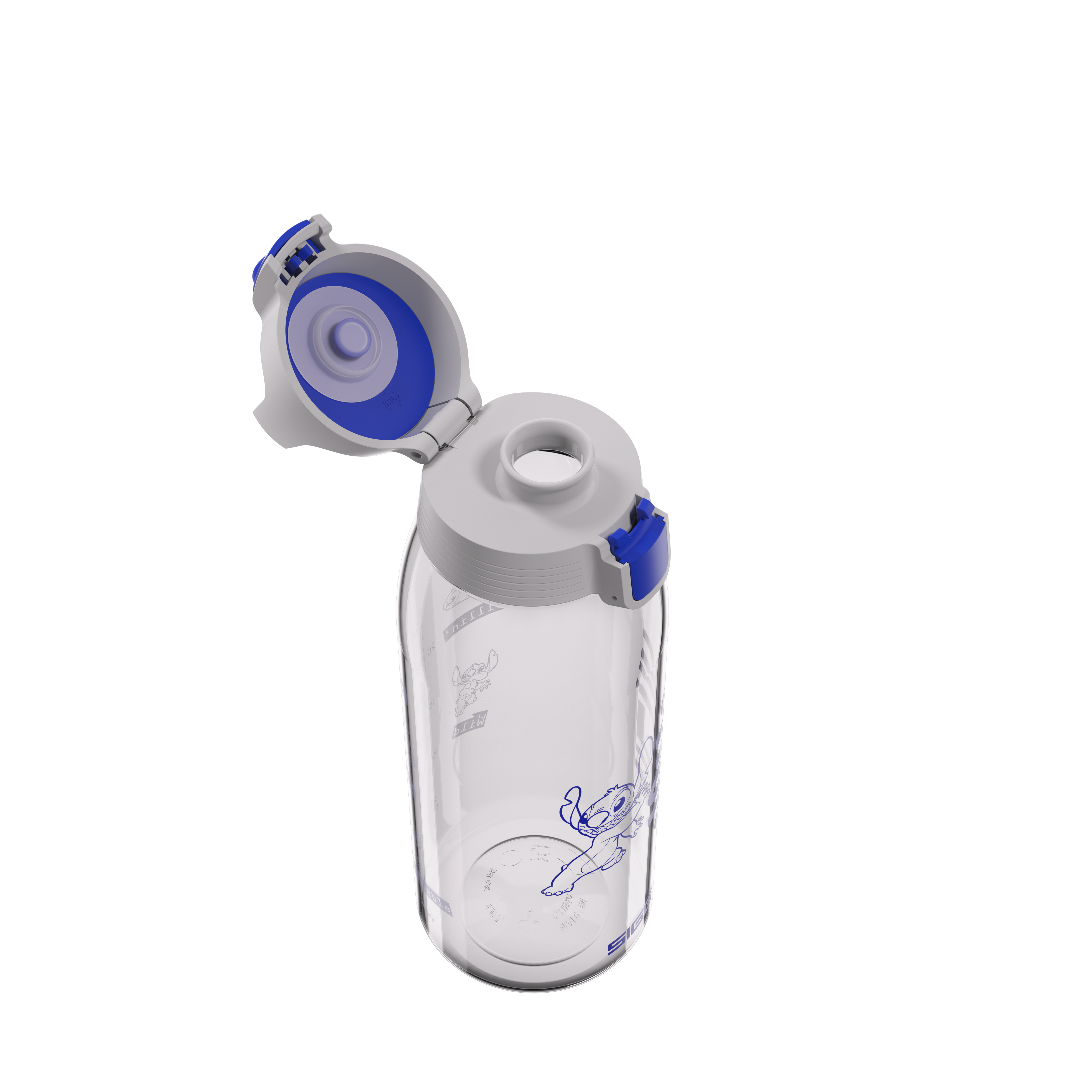 sigg-total-color-one-transparent-stitch-scale-botella-de-agua-transparente-con-d image 3
