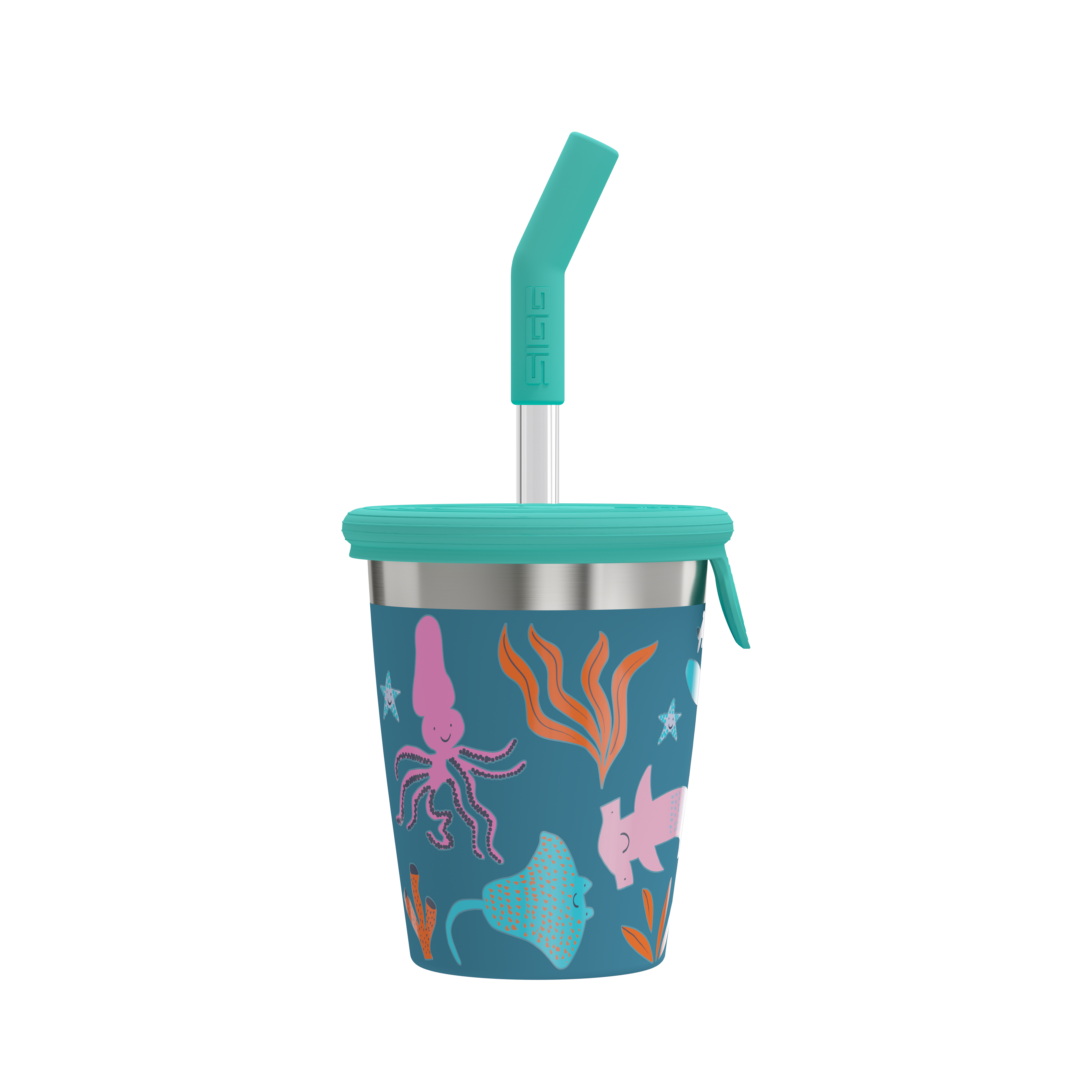 sigg-family-bundle-helia-night-ink-kids-straw-cup-blue-world-pack-familiar-de-va image 4