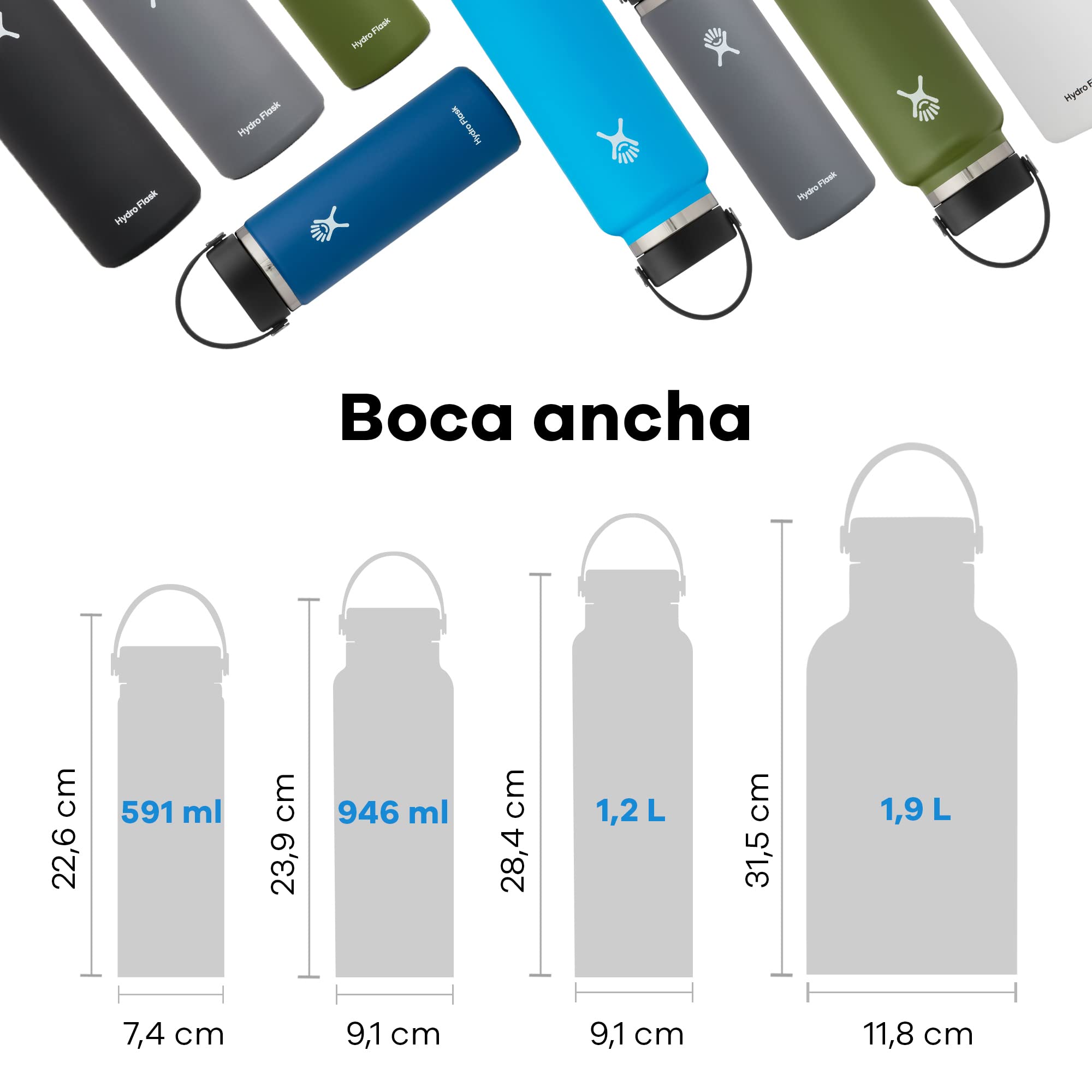 hydro-flask-wide-mouth-946-ml-32-oz-botella-de-agua-de-acero-inoxidable-con-aisl image 3
