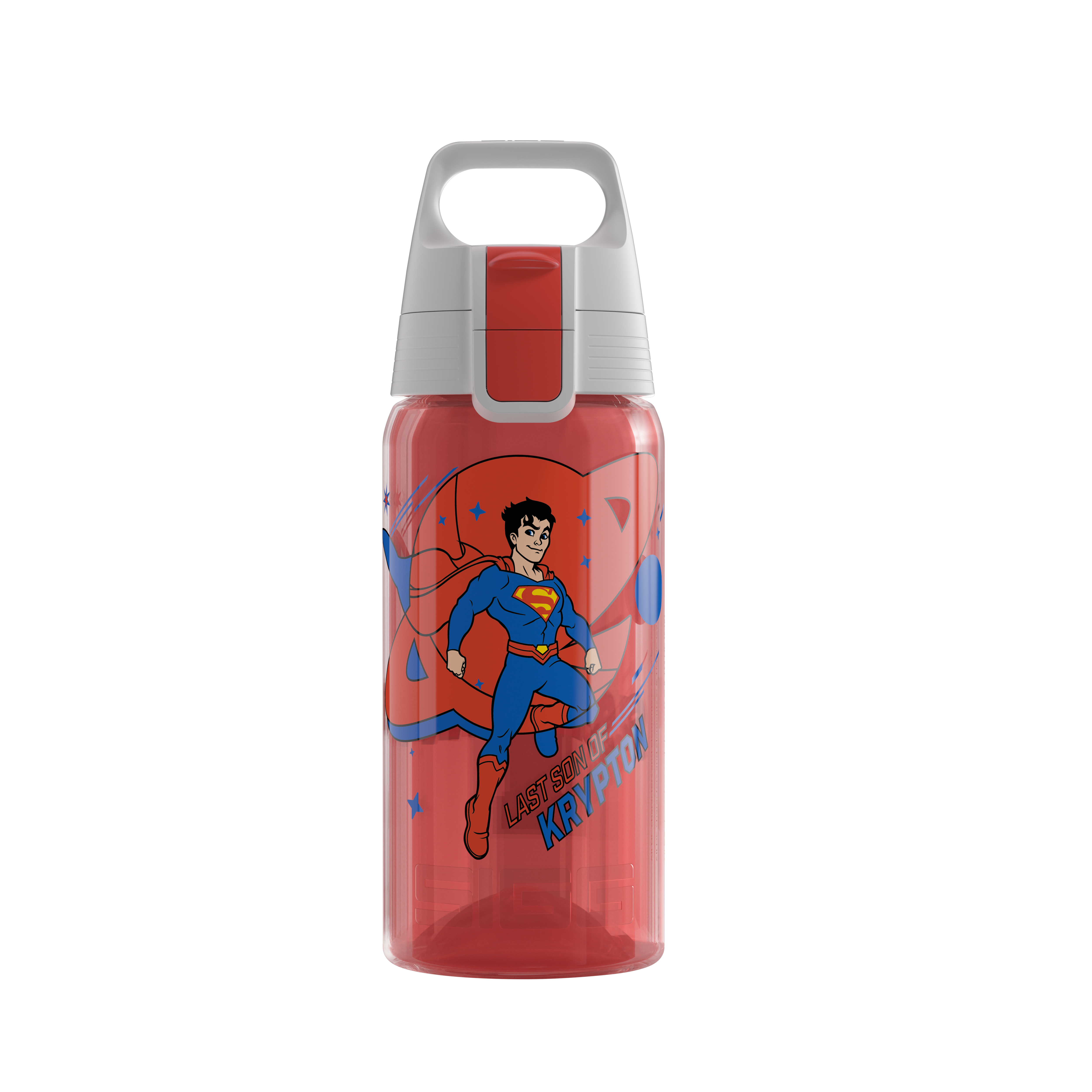 sigg-viva-one-superman-0-5-l-botella-de-acero-inoxidable-infantil-con-dise-o-sup image 1