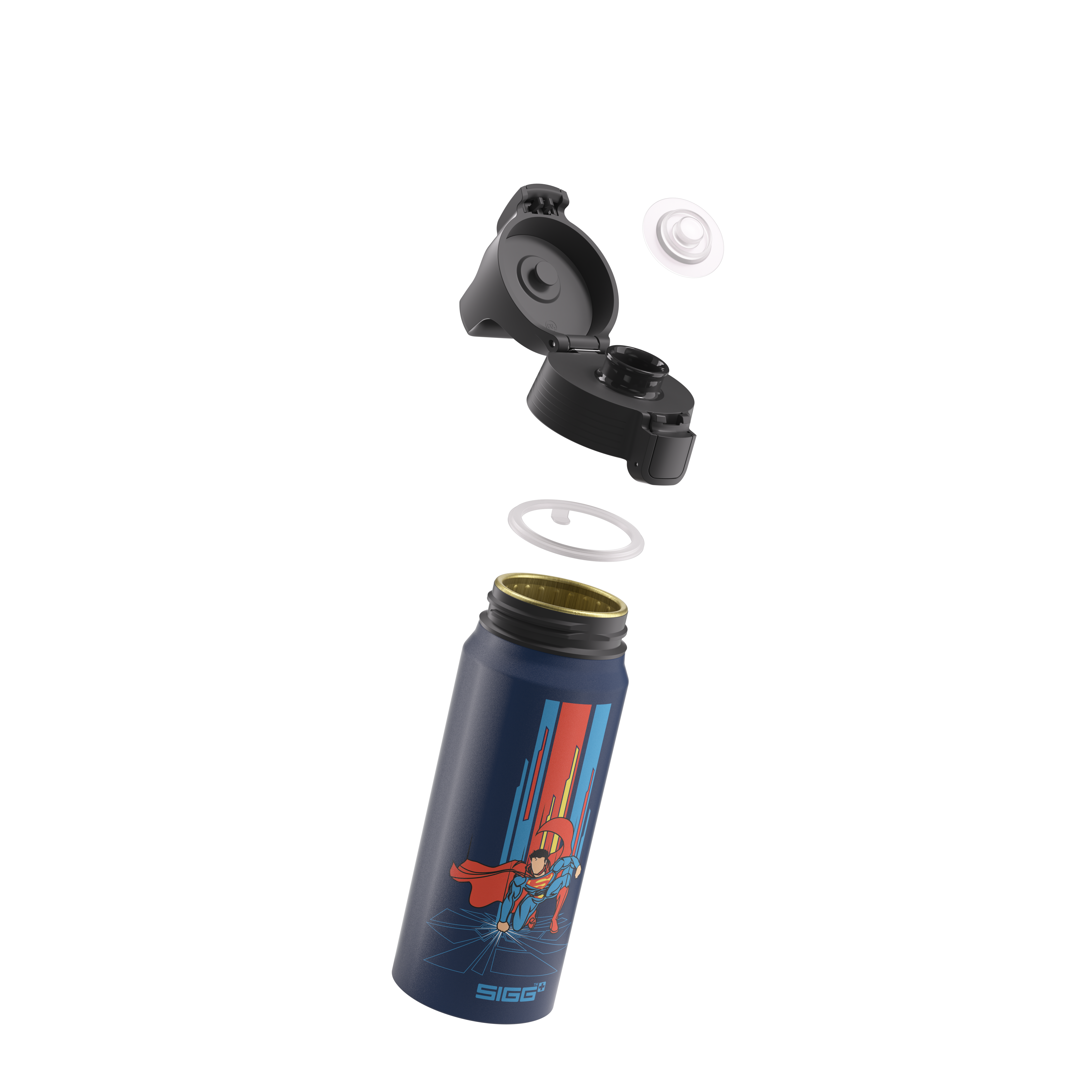 sigg-superman-power-duo-set-de-dos-botellas-de-bebida-de-acero-inoxidable-con-di image 6