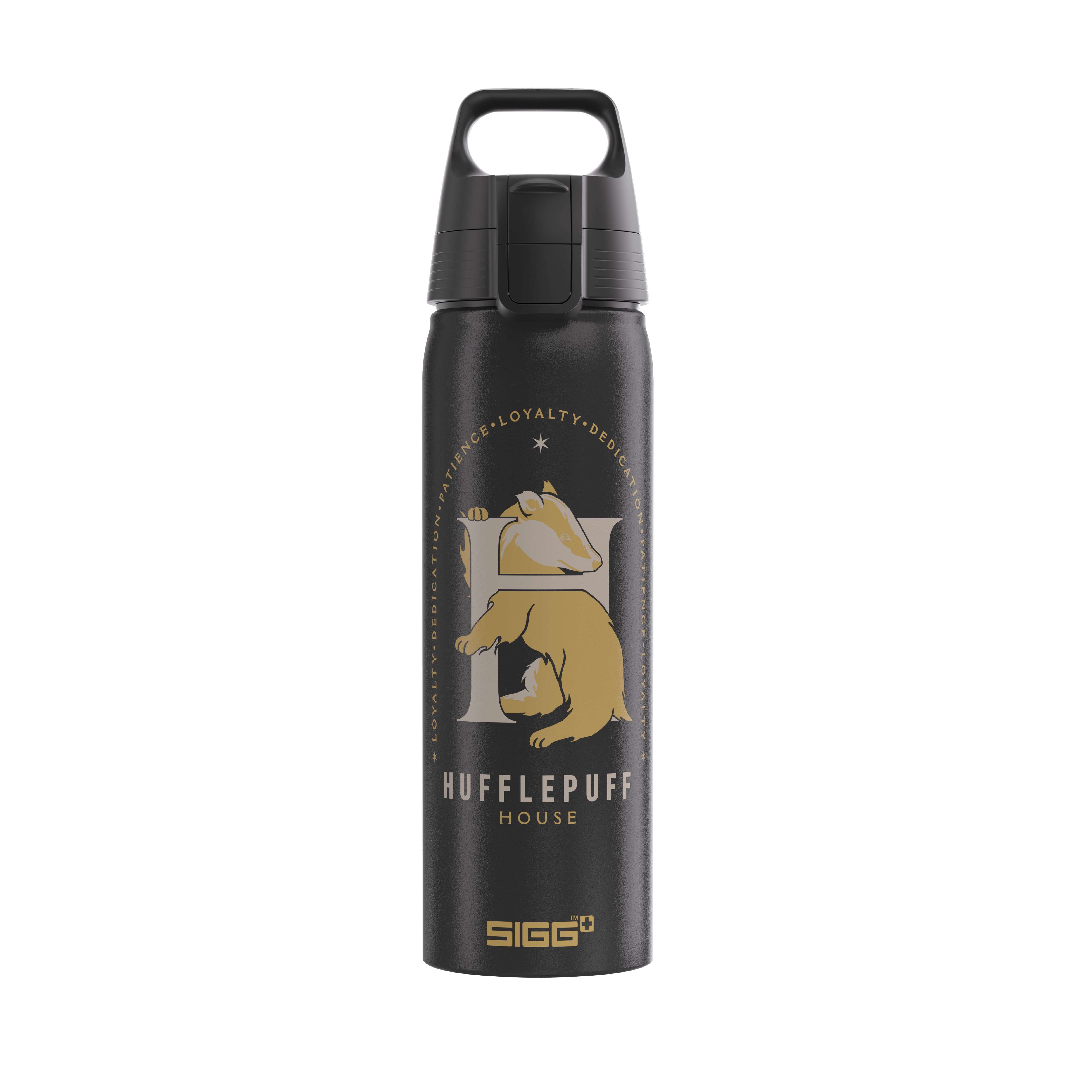 sigg-wmb-one-hufflepuff-0-75-l-botella-de-agua-de-acero-inoxidable-con-dise-o-hu image 1