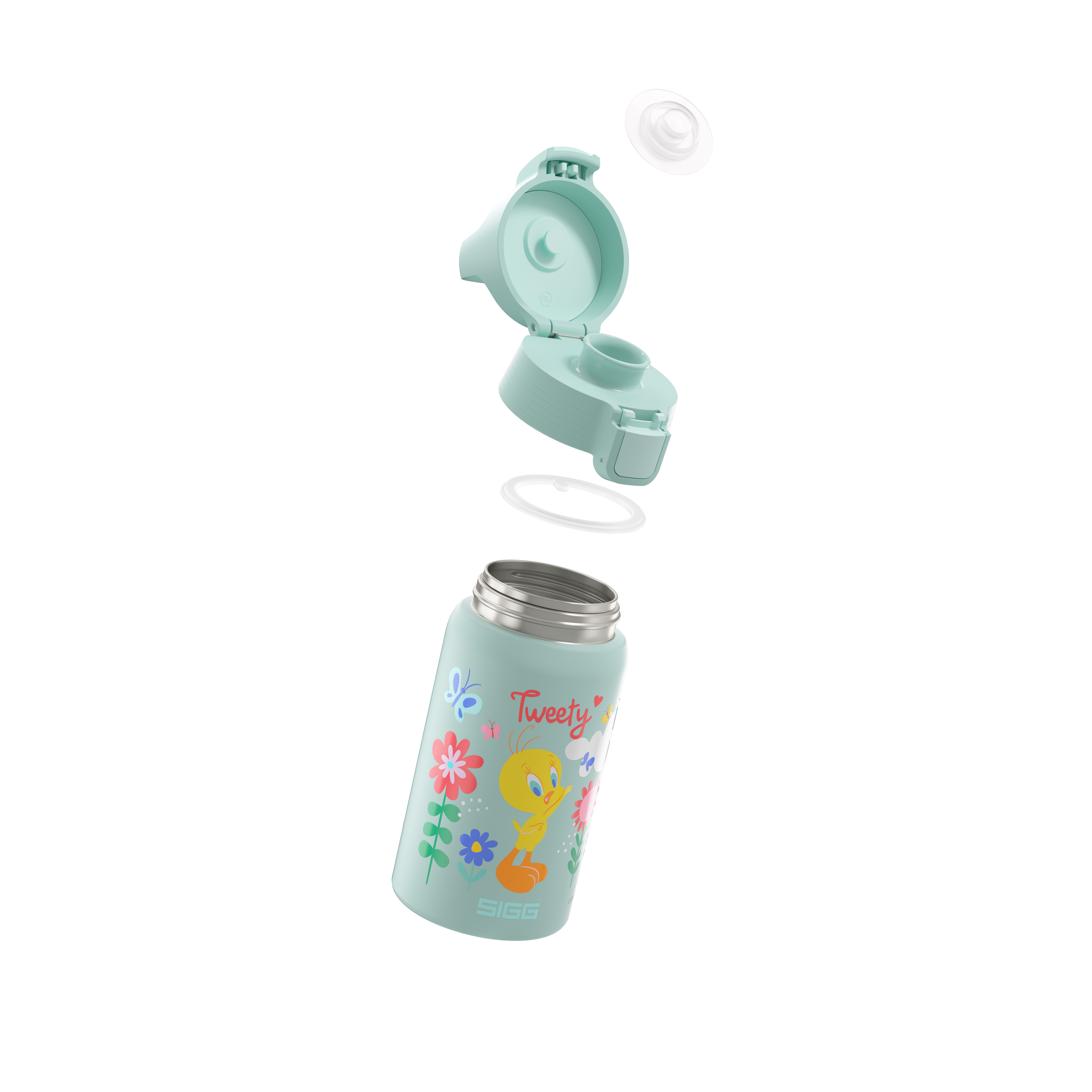 sigg-shield-one-looney-tunes-tweety-0-5-l-botella-infantil-con-dise-o-tweety image 5