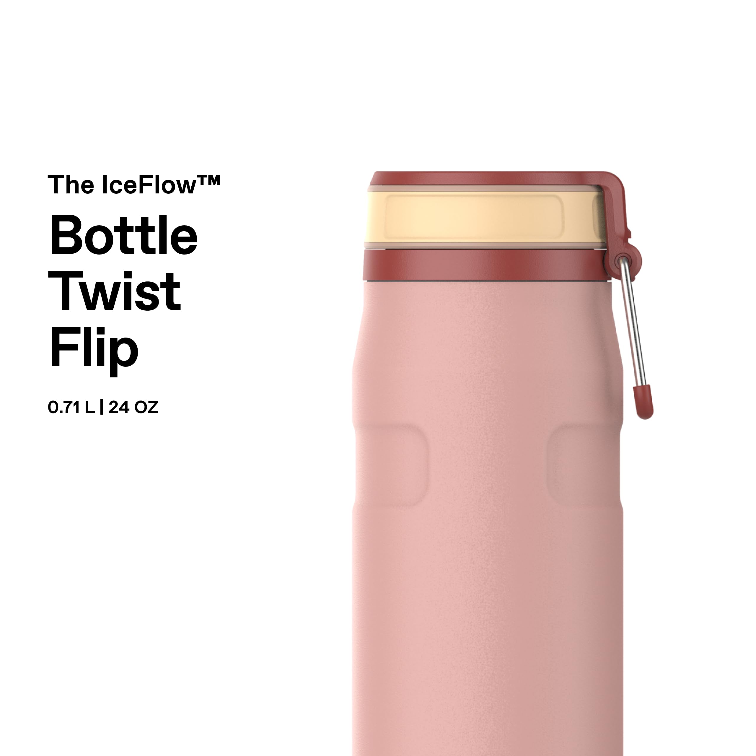 stanley-1913-flip-straw-2-0-botella-de-agua-con-pajita-0-7l-peach-rose-acero-ino image 3
