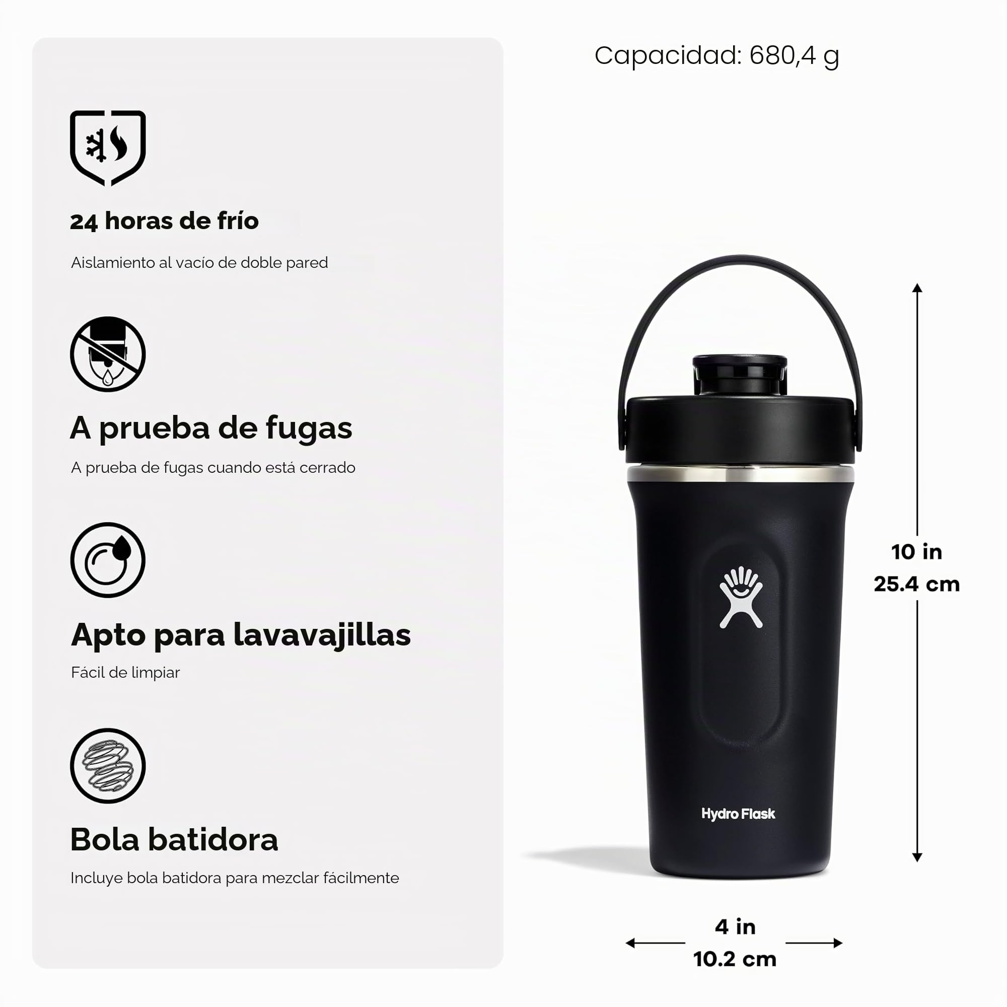 hydro-flask-botella-shaker-de-acero-inoxidable-aislado-710-ml-24-oz-mezclador-re image 7