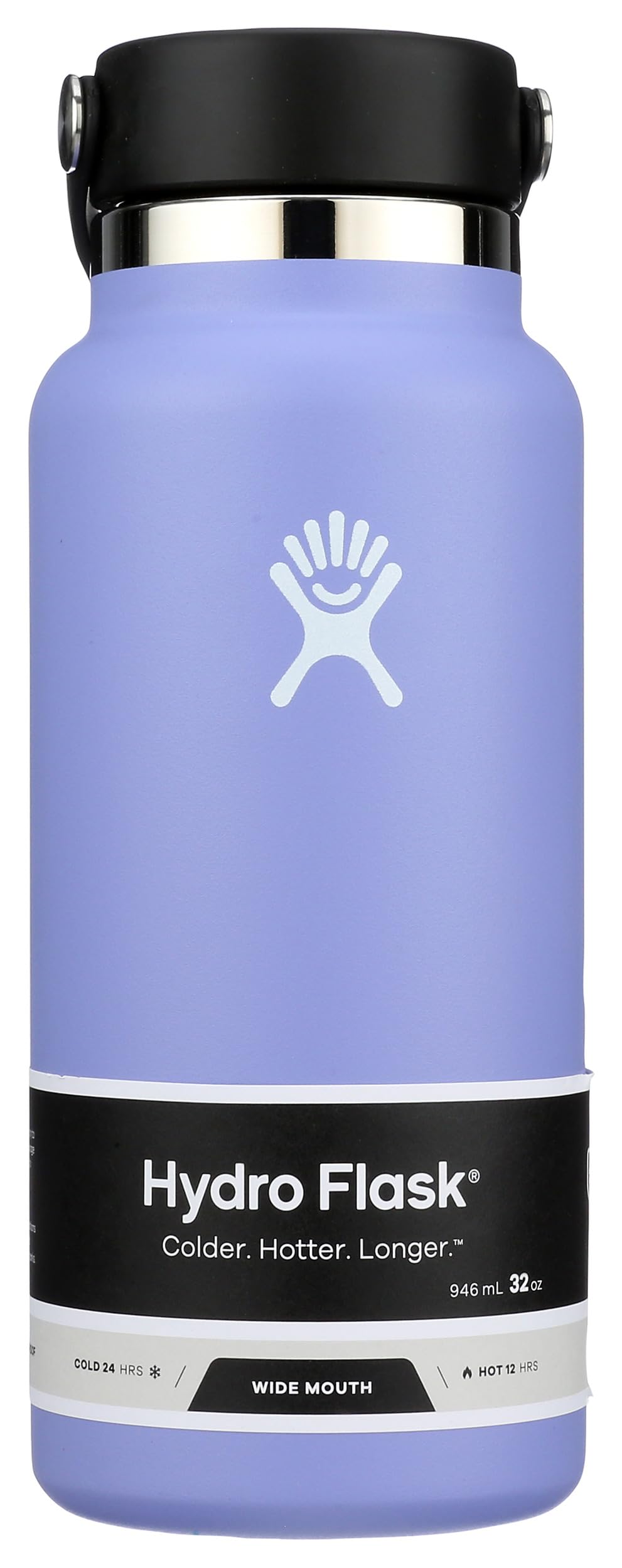 hydro-flask-wide-mouth-946-ml-32-oz-botella-de-agua-de-acero-inoxidable-con-aisl image 1