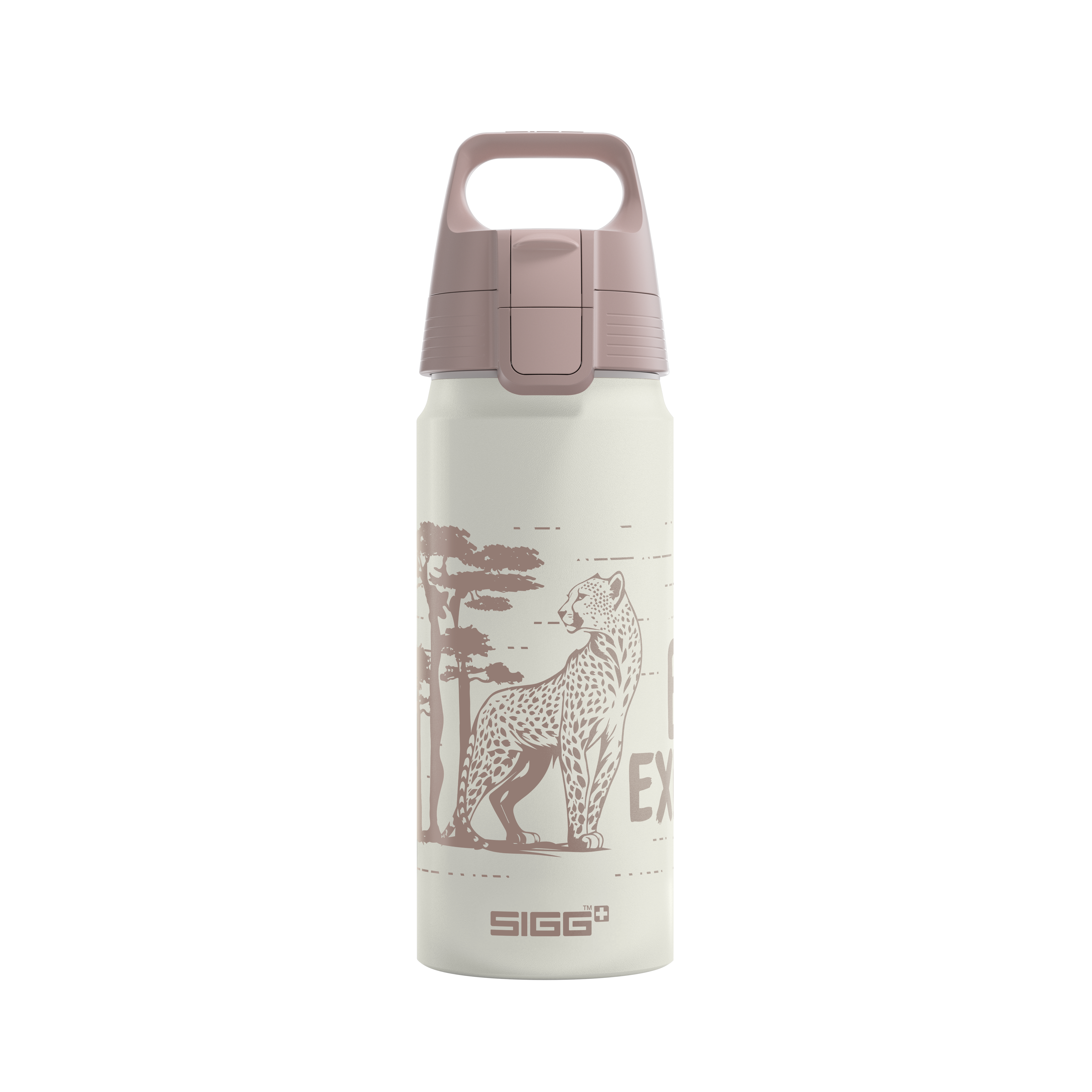 sigg-wmb-one-brave-safari-0-6-l-botella-de-agua-infantil-de-aluminio-con-dise-o- image 1