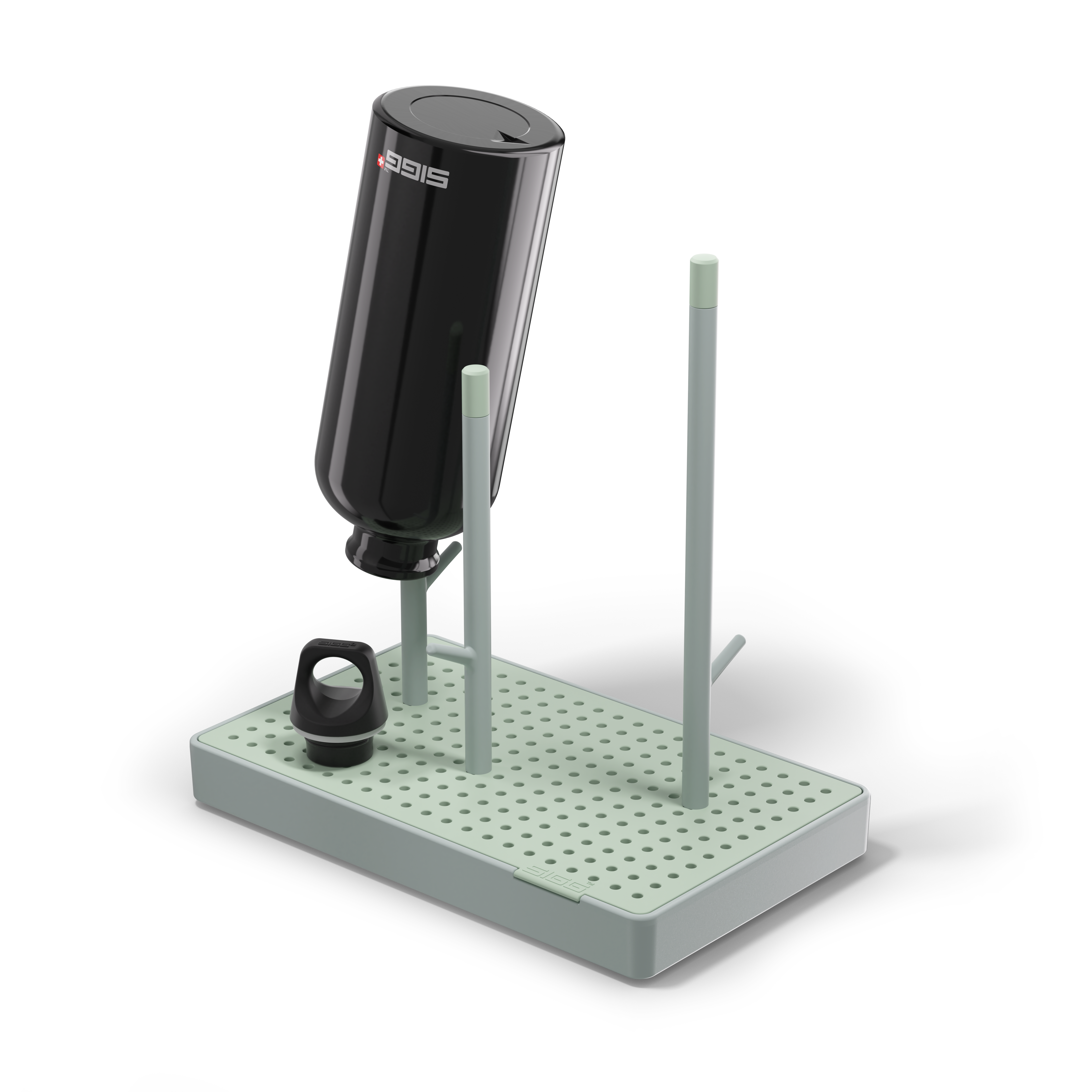 sigg-elara-escurridor-de-botellas-de-dise-o-suizo-minimalista-con-bandeja-imperm image 1