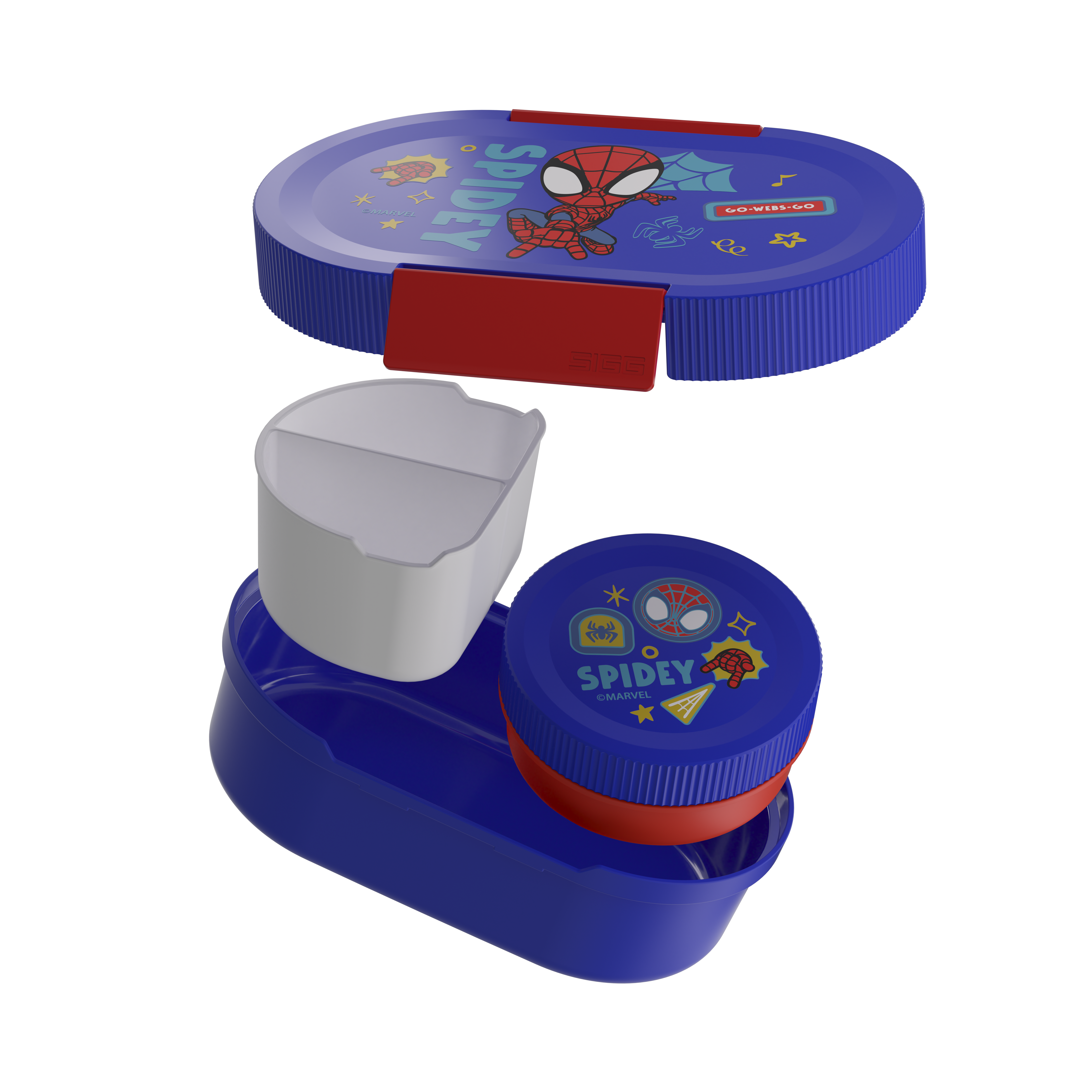 sigg-lumo-kids-marvel-lunchbox-plus-fiambrera-infantil-con-dise-o-marvel-y-cierr image 1